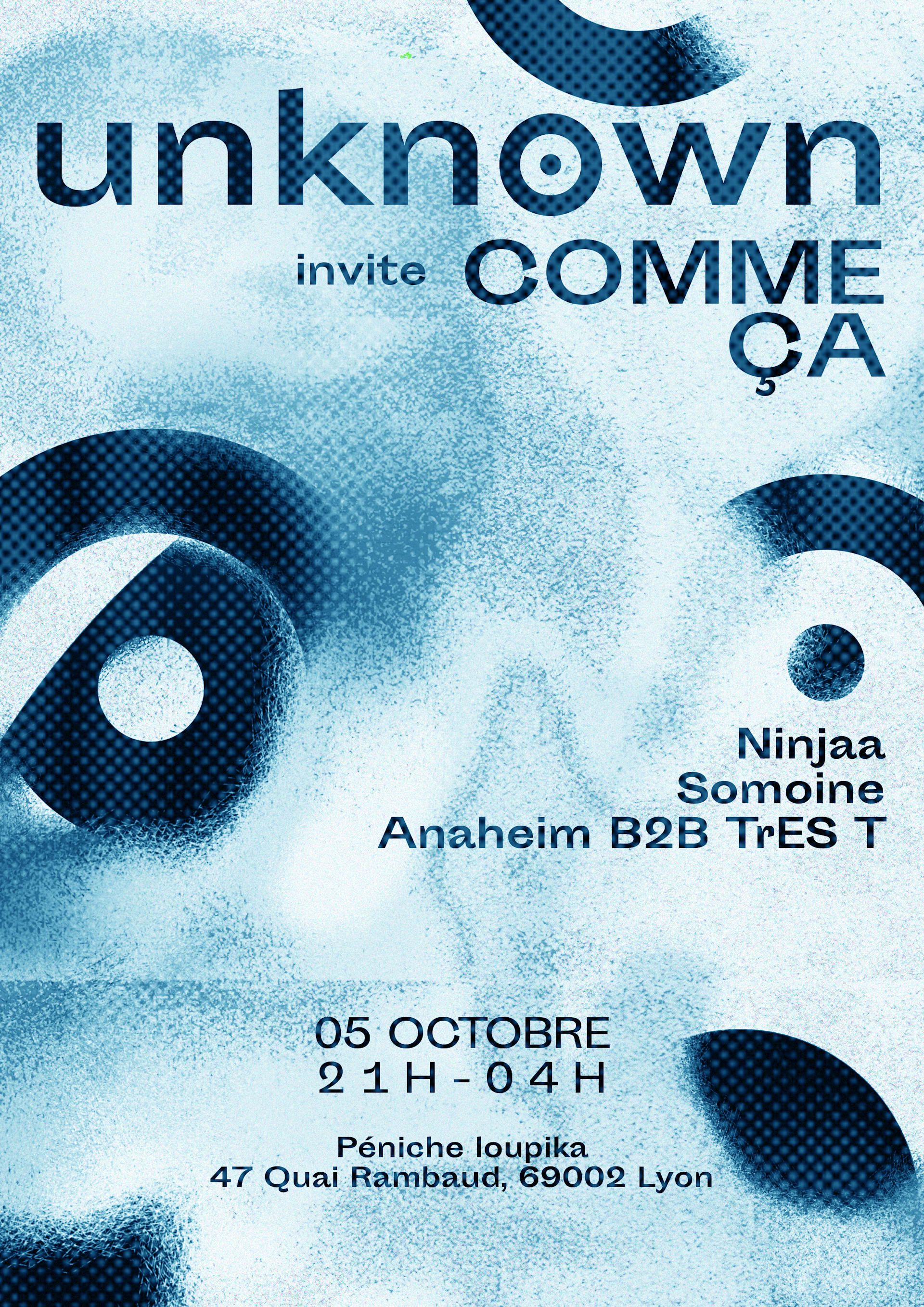 Unknown Invite Comme Ça Cover
