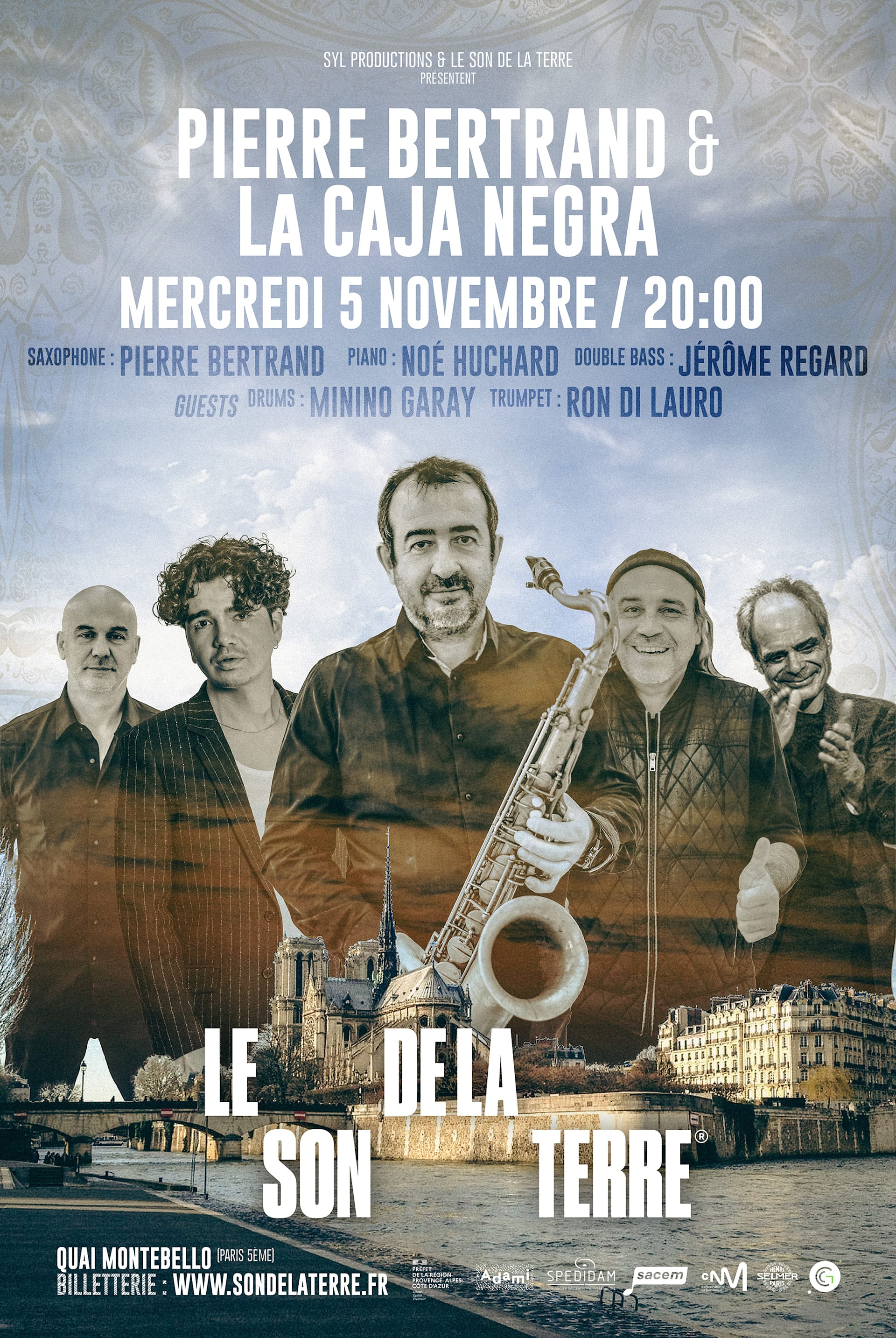 Pierre Bertrand & La Caja Negra En Quartet Cover