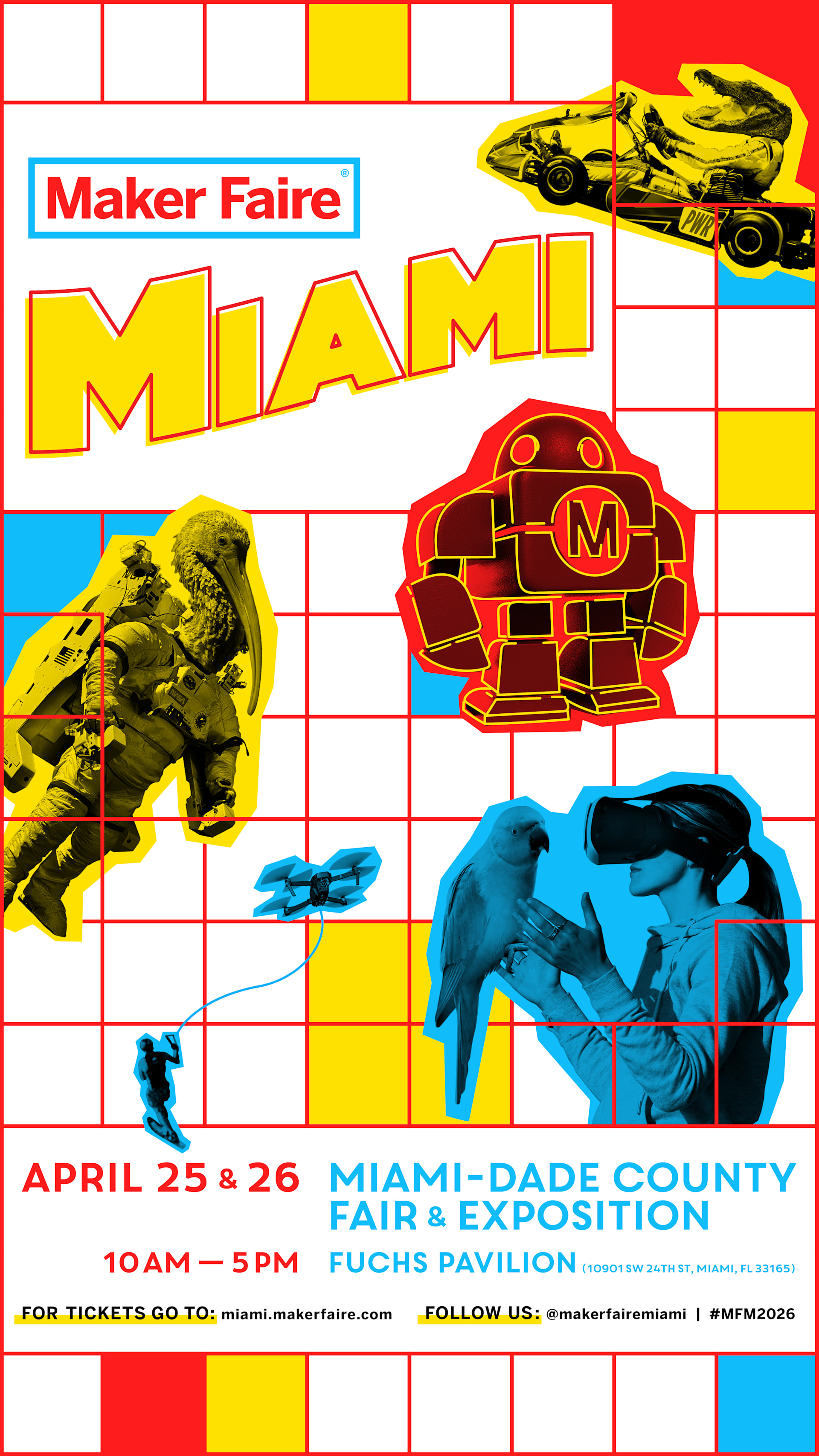 CV Freqs / Eden Grey At Maker Faire Miami Cover