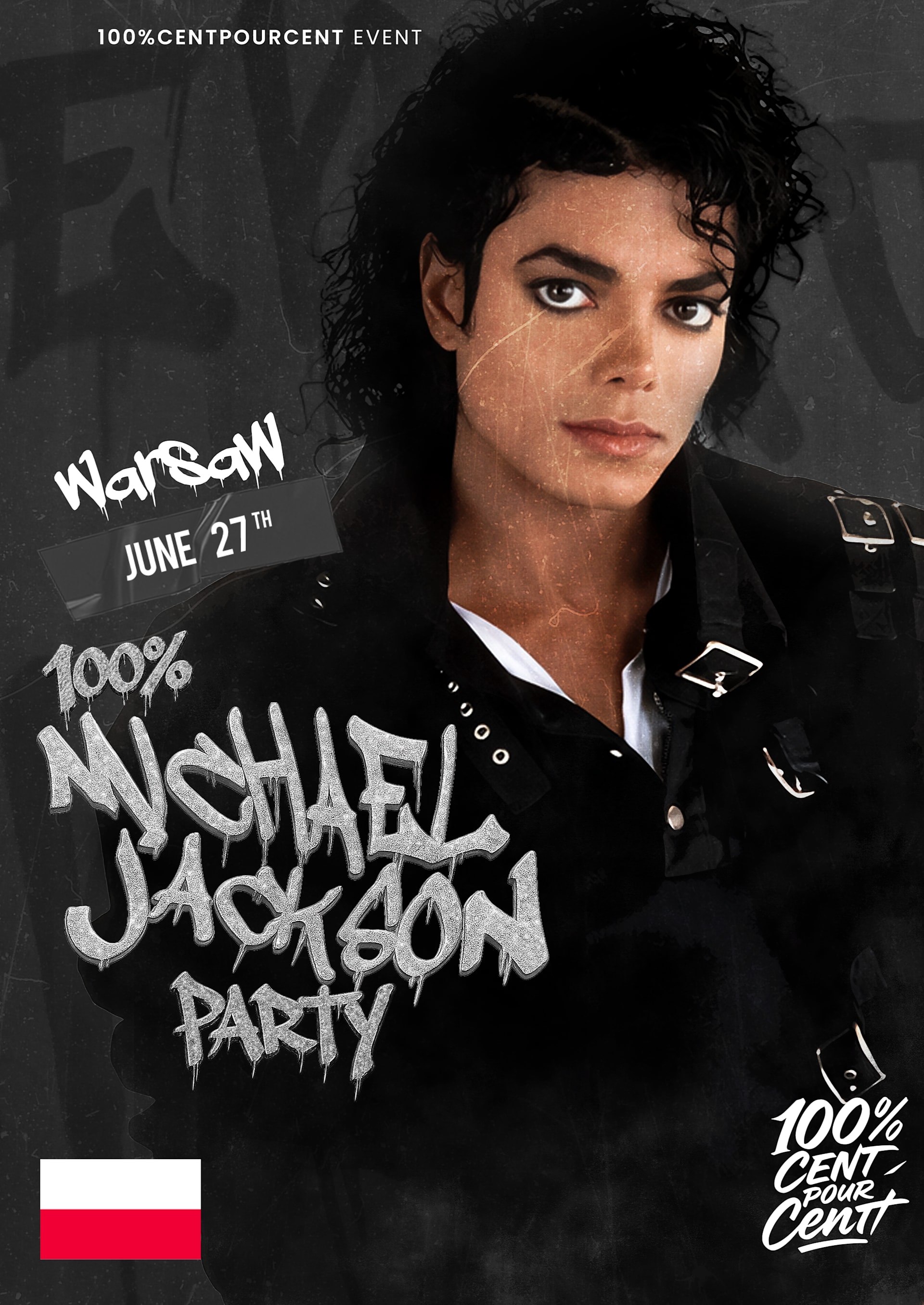 100% Michael Jackson Party !! (Warsaw) Cover