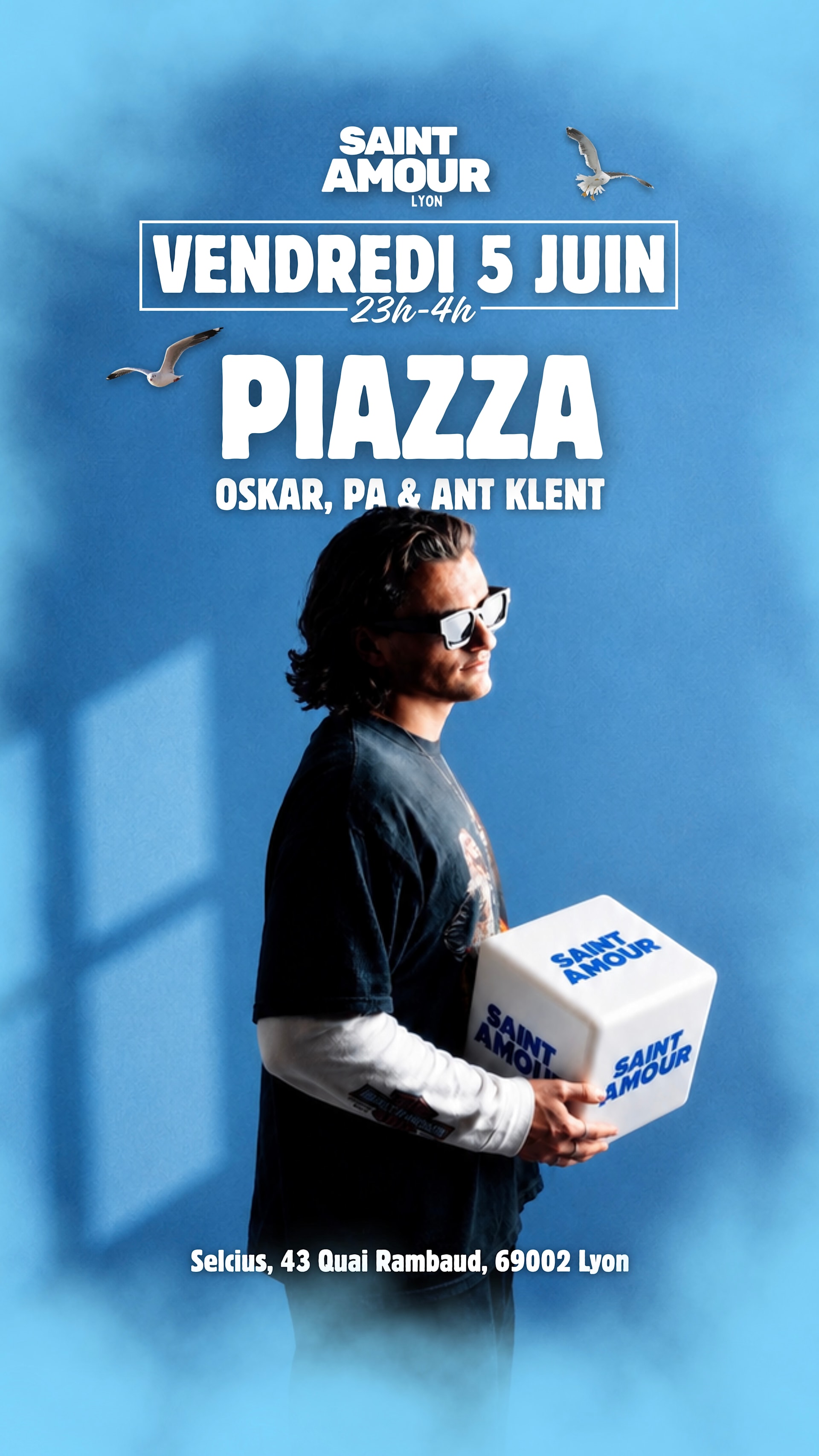 Saint Amour Lyon | Piazza | Vendredi 5 Juin 2026 Cover