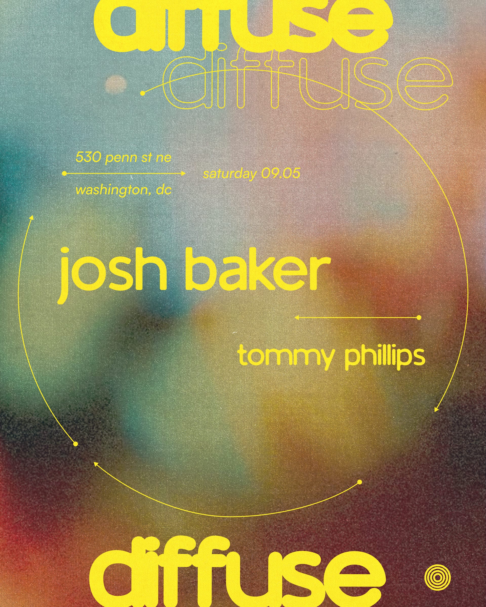 Diffuse: Josh Baker Cover