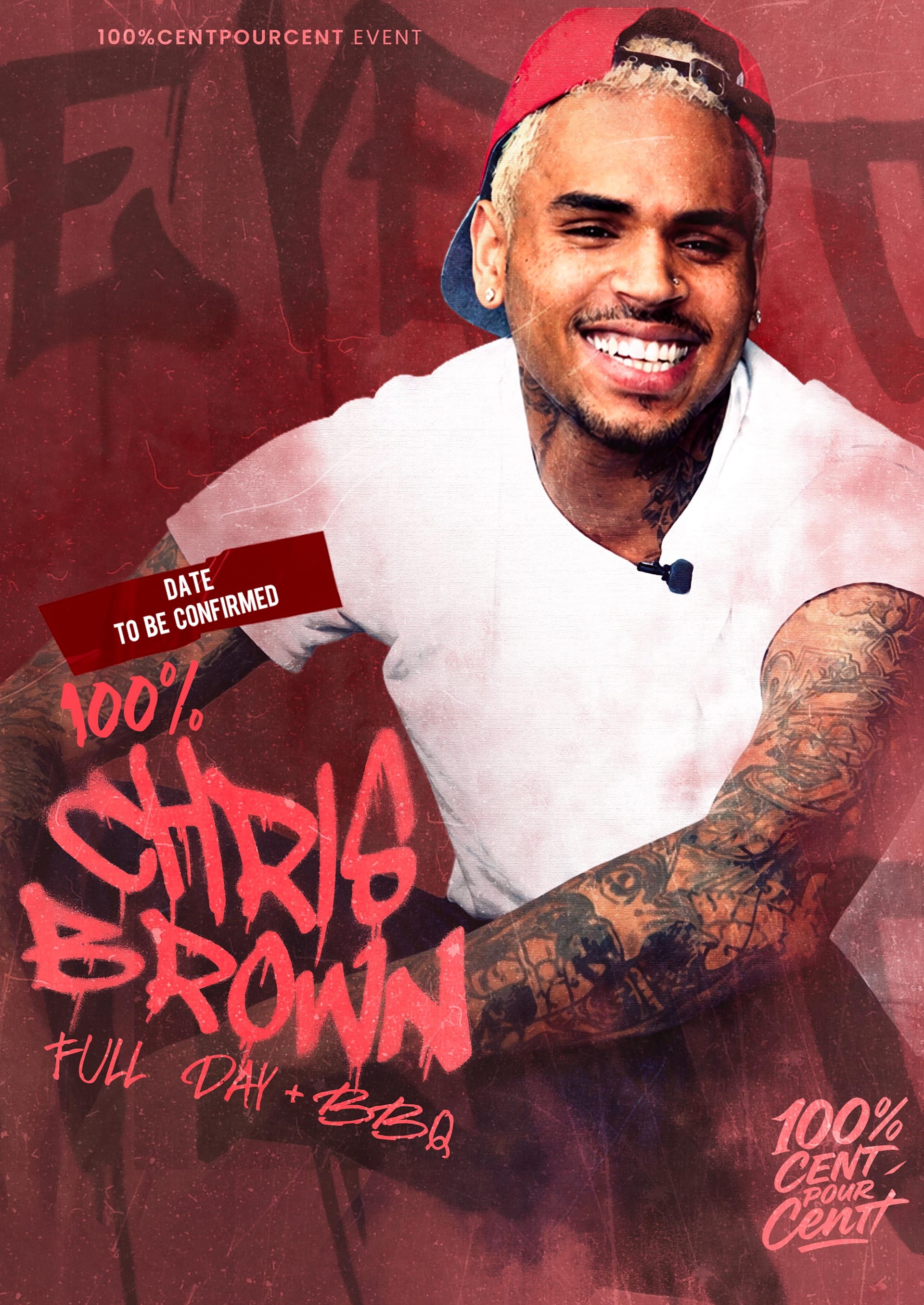 100% Chris Brown Party Full Day + Bbq (Paris) Cover