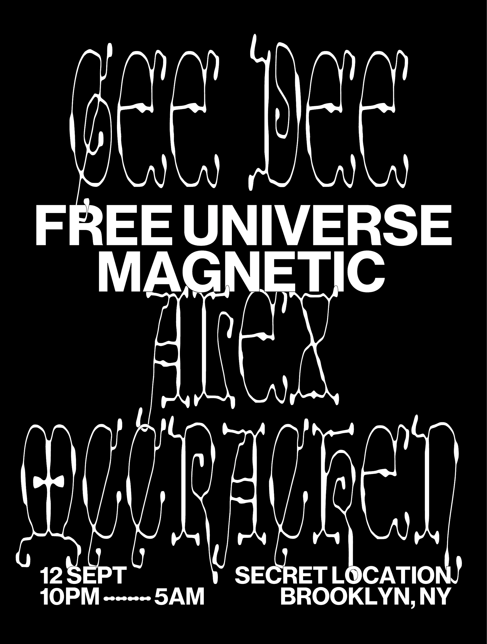 Magnetic X Free Universe W/ Gee Dee + Alex Mccracken Cover