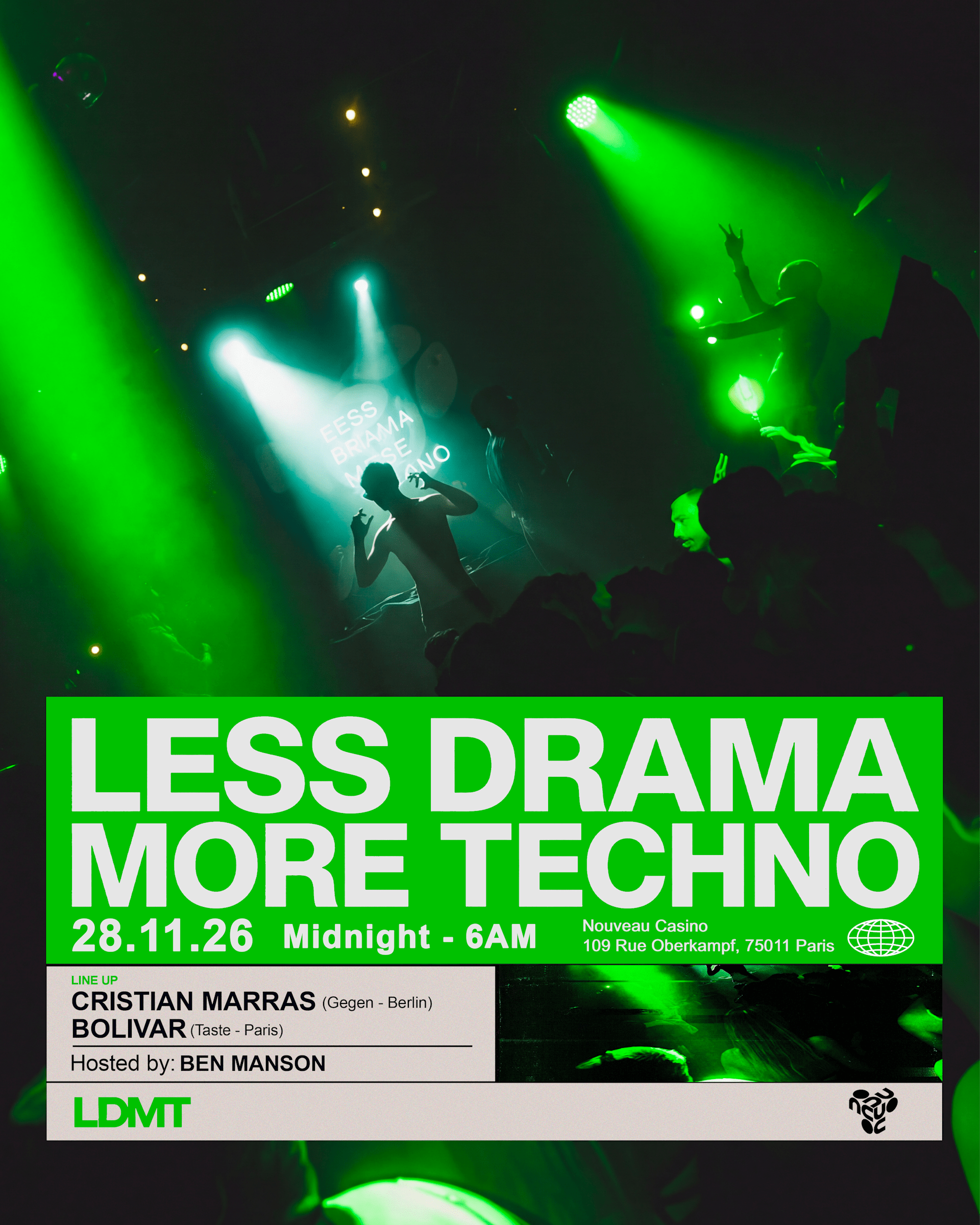 Less Drama More Techno [November Edition] Cover