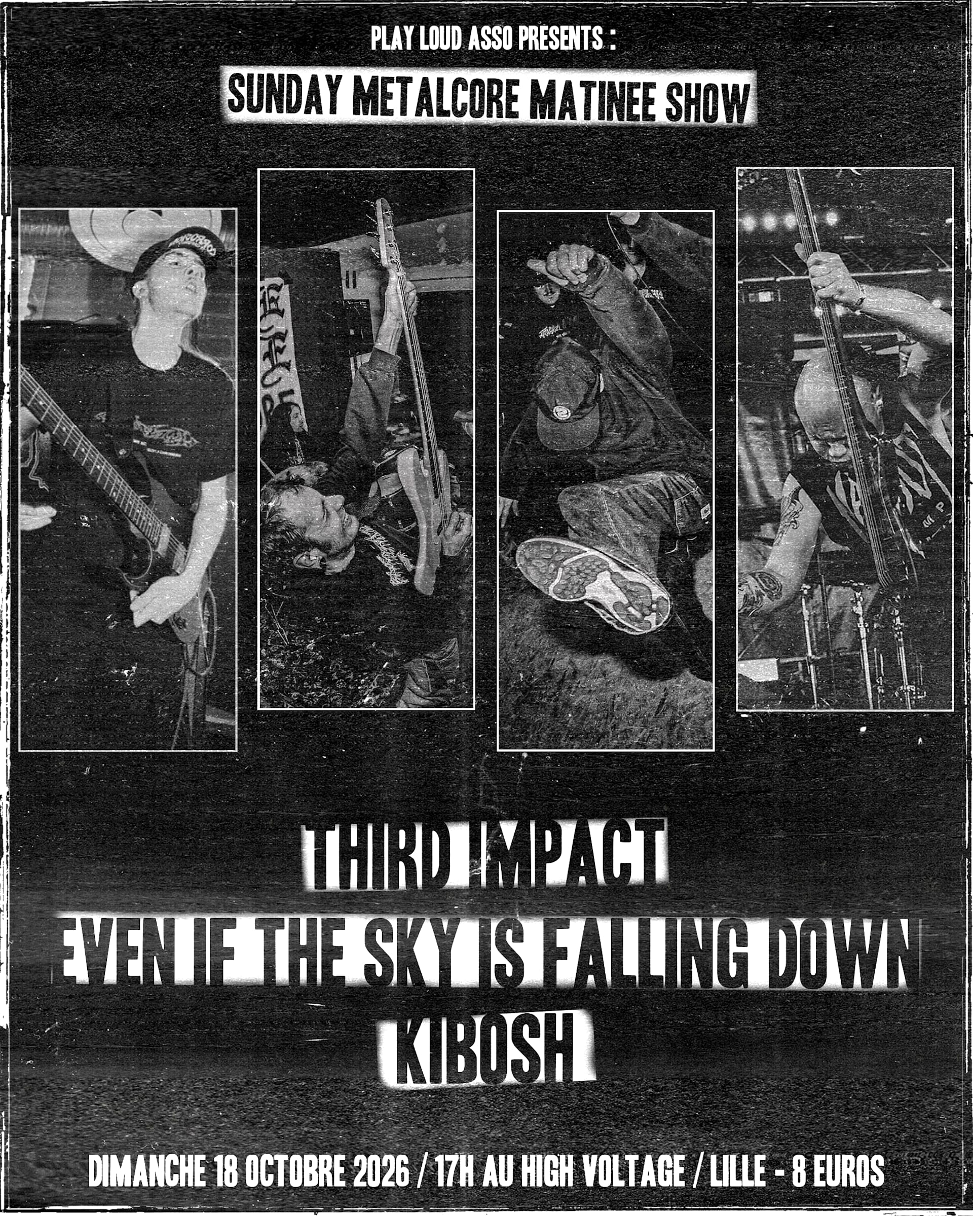 Sunday Metalcore Matinee Show Cover