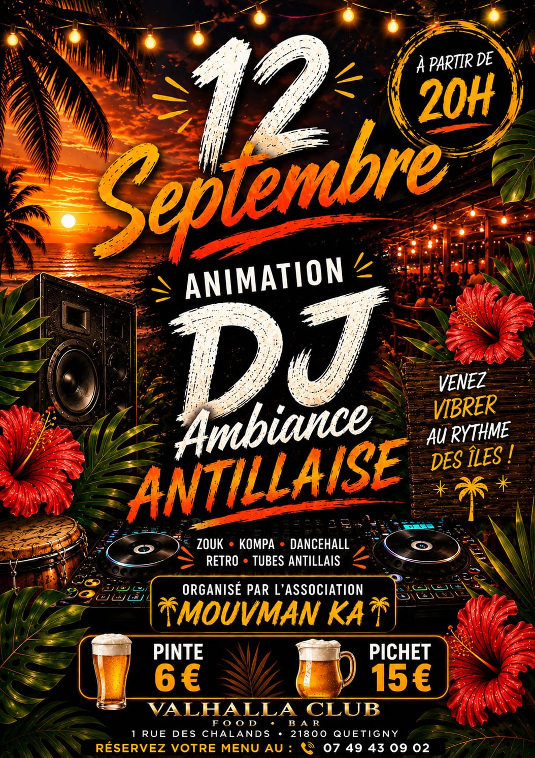 Valhalla Dj Antillaise Cover