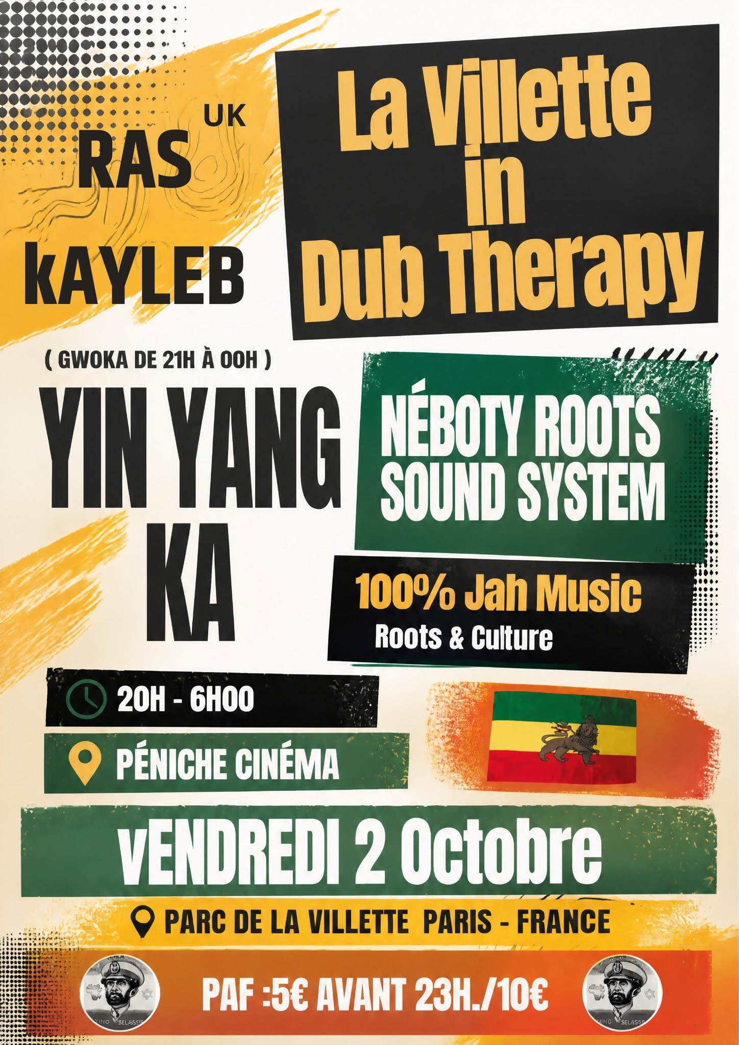 La Villette In Dub Therapy 585# Cover