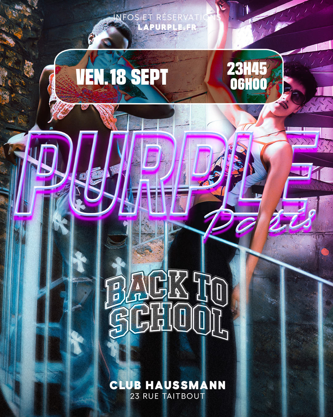 La Purple Paris : Back To School Cover