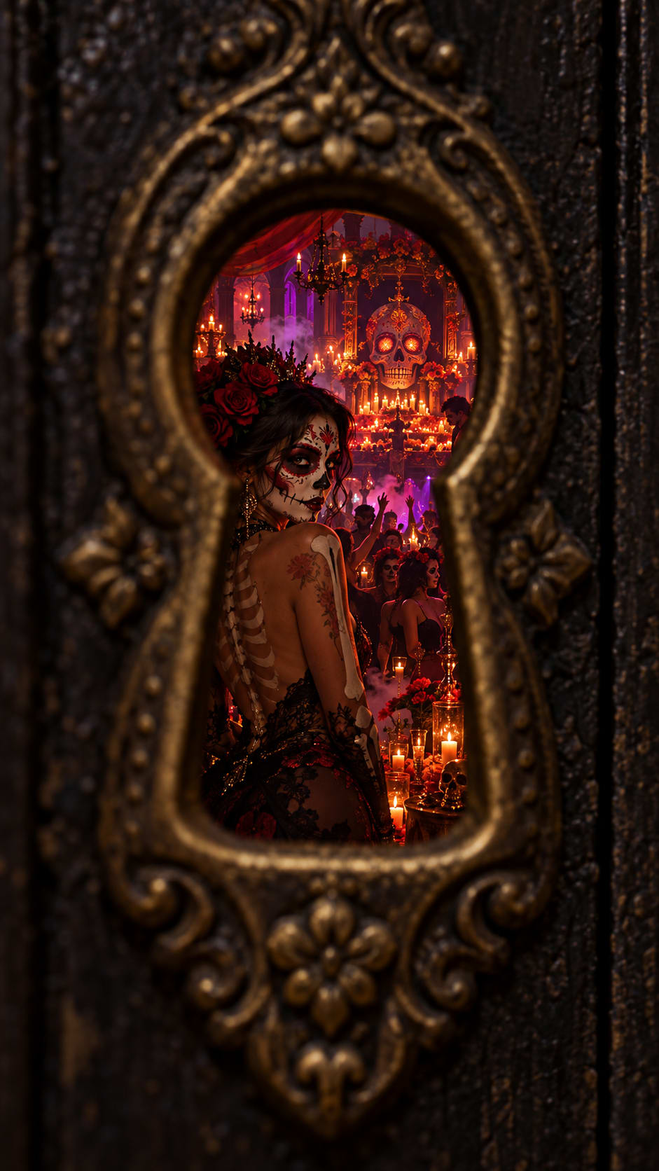 Fiesta De Los Muertos W/ Mayan Warrior X Maxa X Zero Cover