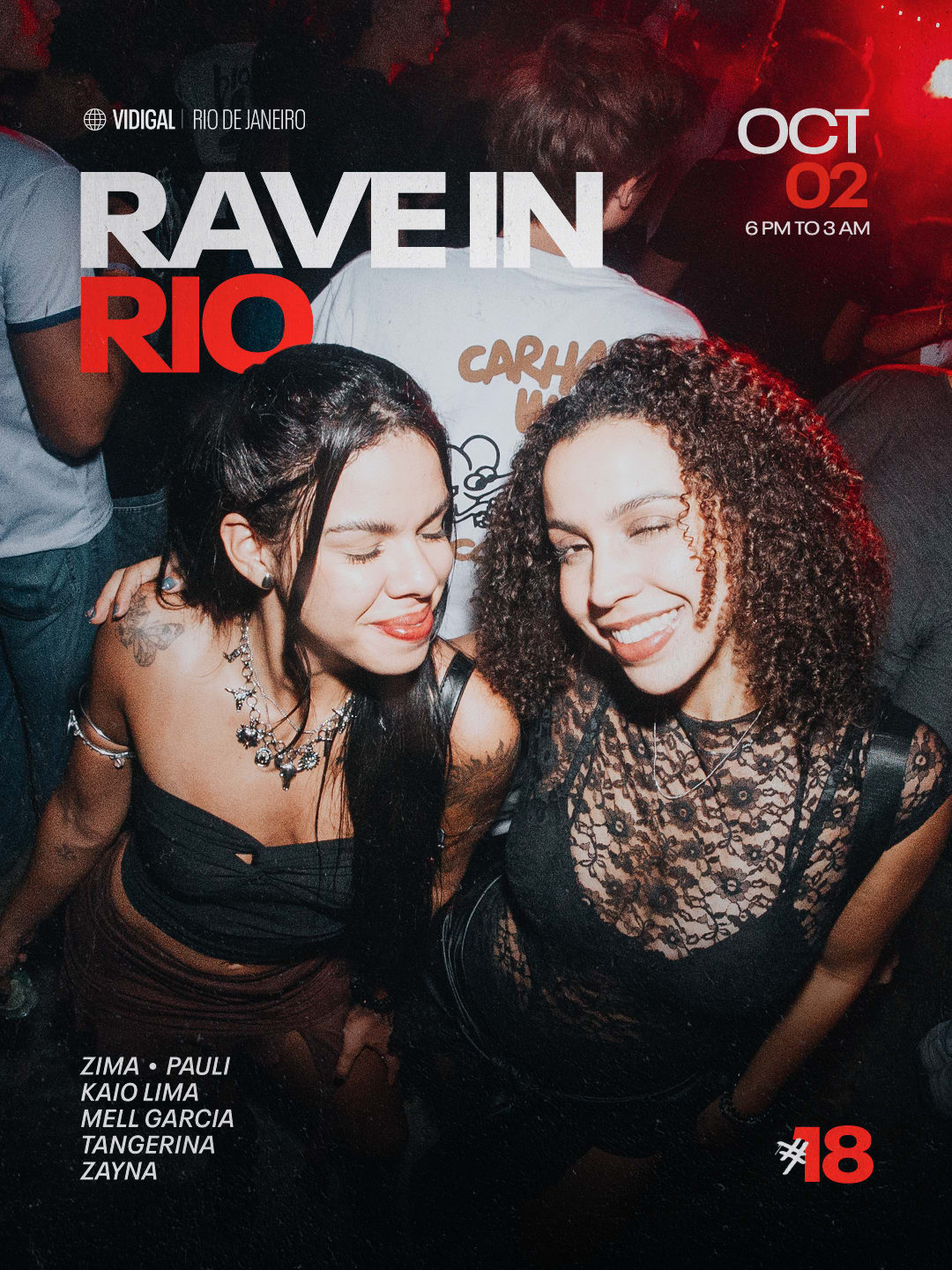 Rave In Rio #18 Cover