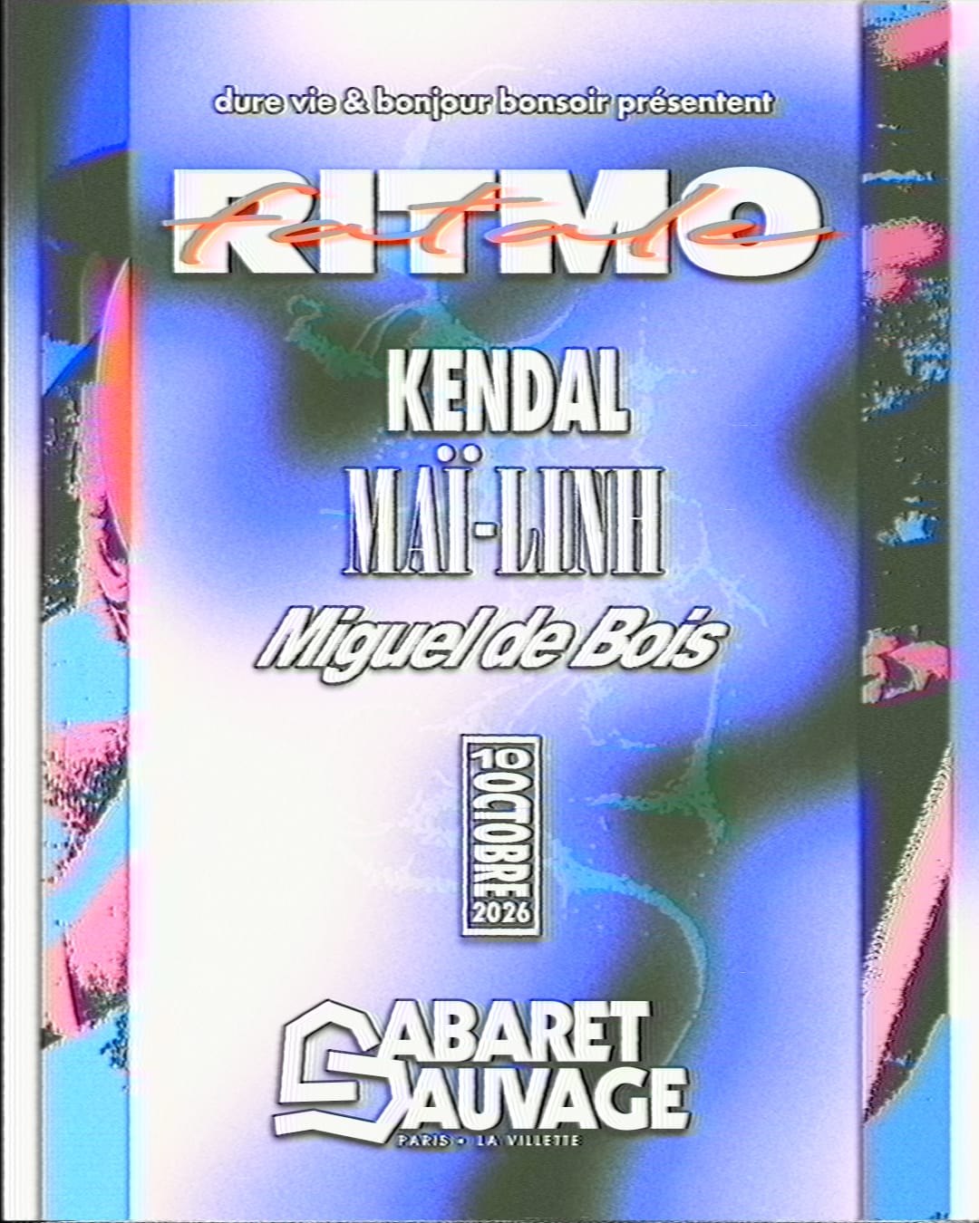 Ritmo Fatale : Kendal, Maï-Linh, Miguel De Bois Cover