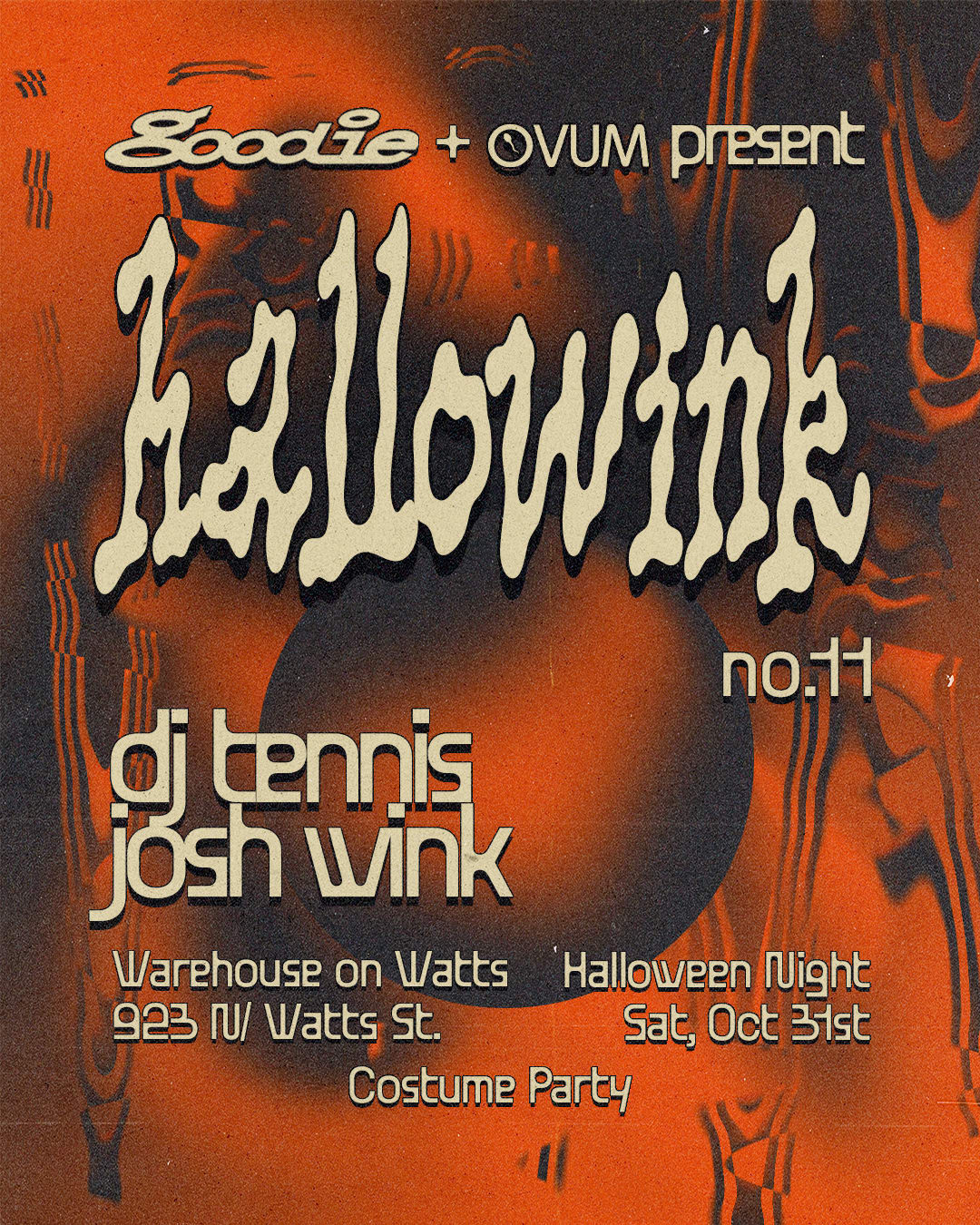 Hallowink No.11 : Dj Tennis, Josh Wink Cover