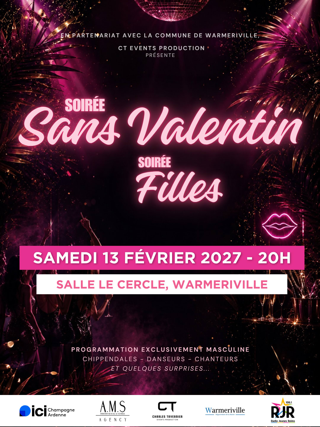 Soirée Sans Valentin - Soirée Filles Cover