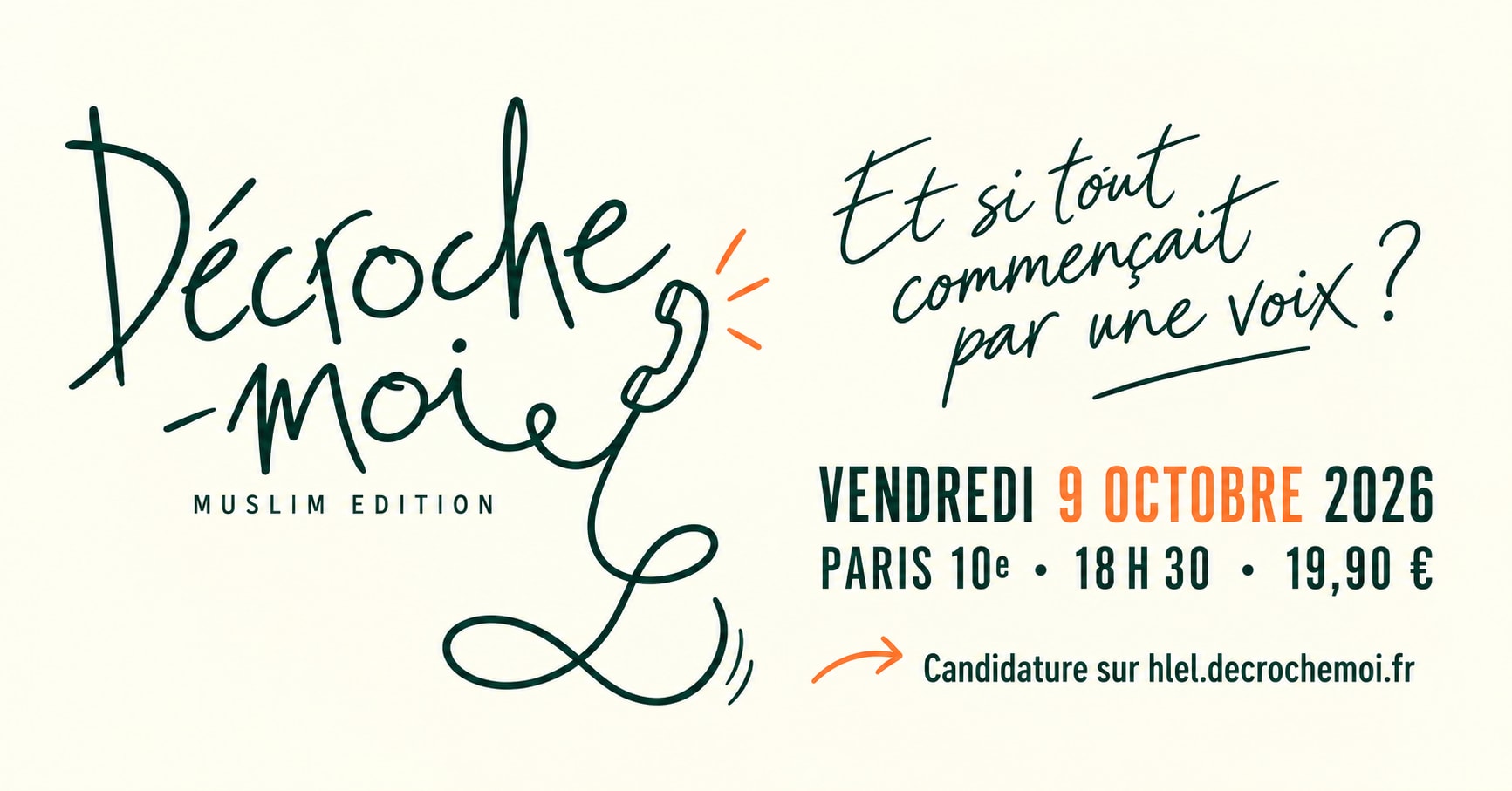 Décroche-Moi · Muslim Edition — Rencontres À Paris Cover