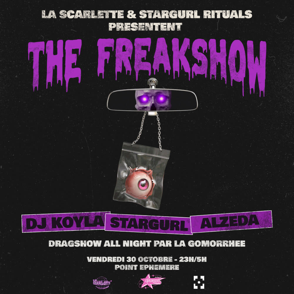 La Scarlette X Stargurlrituals : The Freakshow Cover