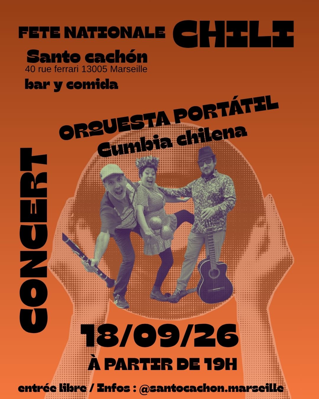 Orquesta Portatil / Fiesta Nacional De Chile Cover
