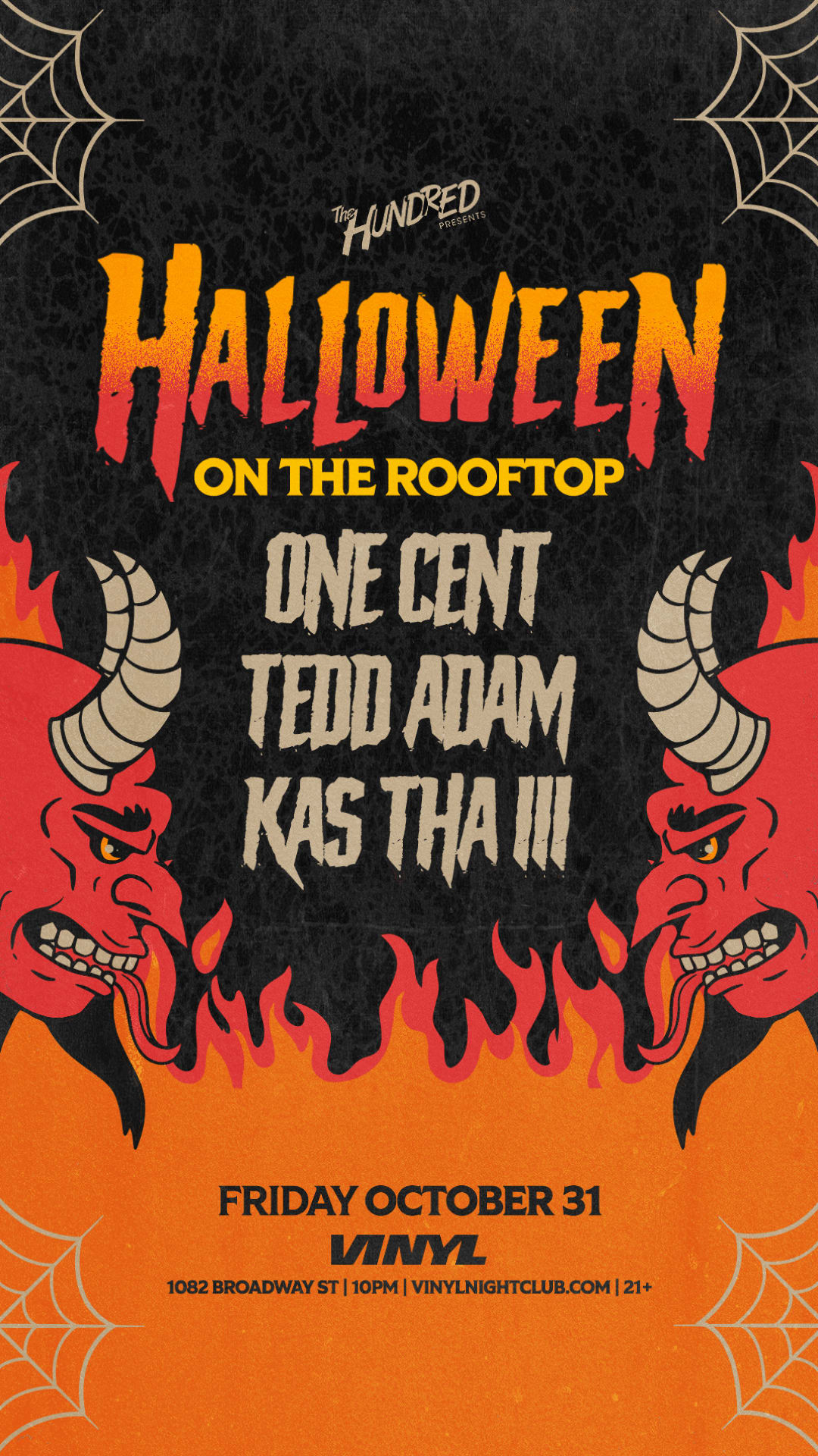 Halloween On The Rooftop @ Club Vinyl Cover