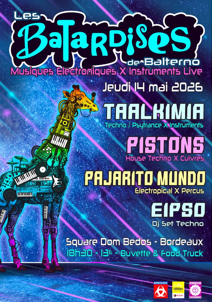 Les Batardises - Musiques Electroniques X Instruments Live Cover