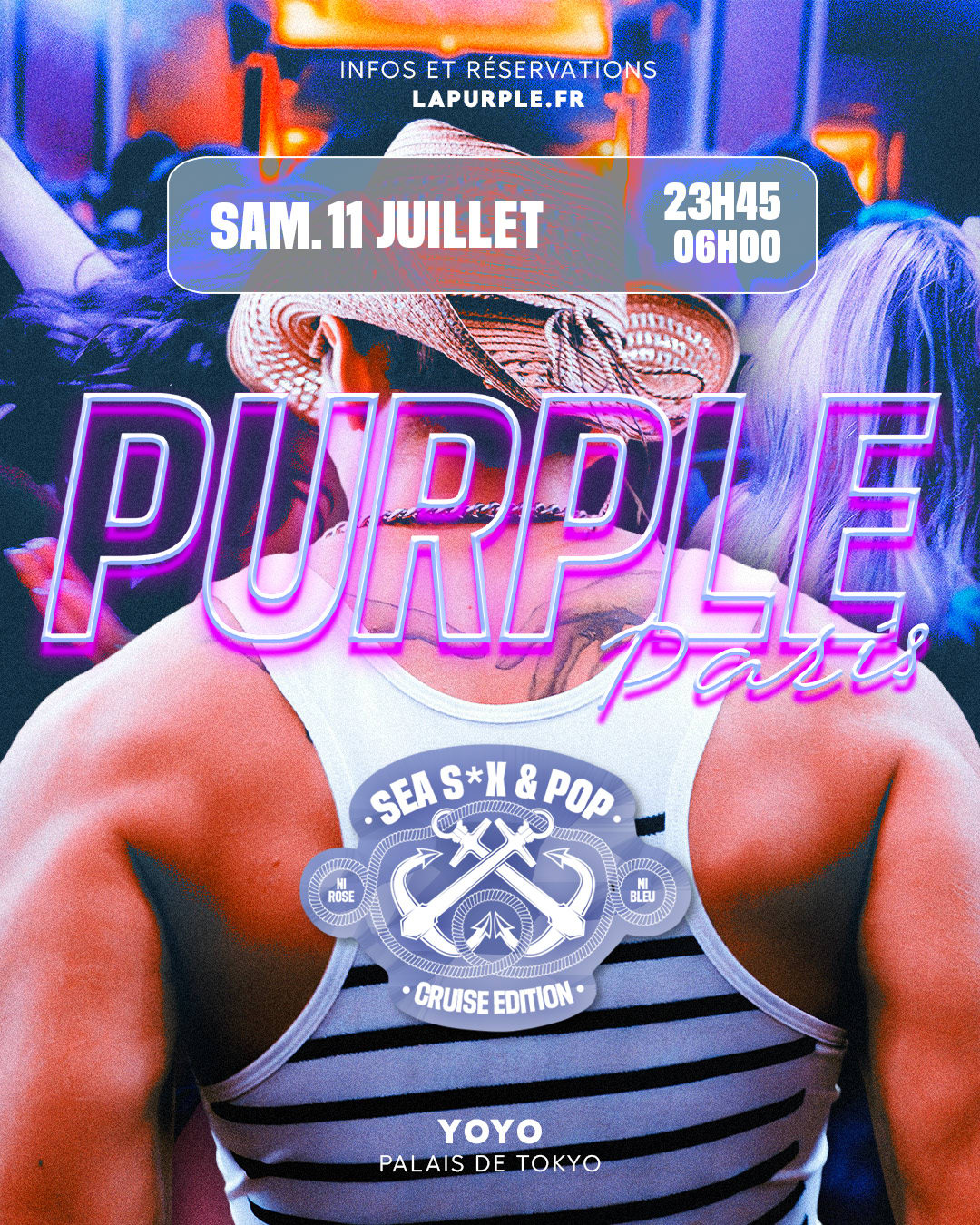 La Purple Paris : Sea, S*X & Pop Cover