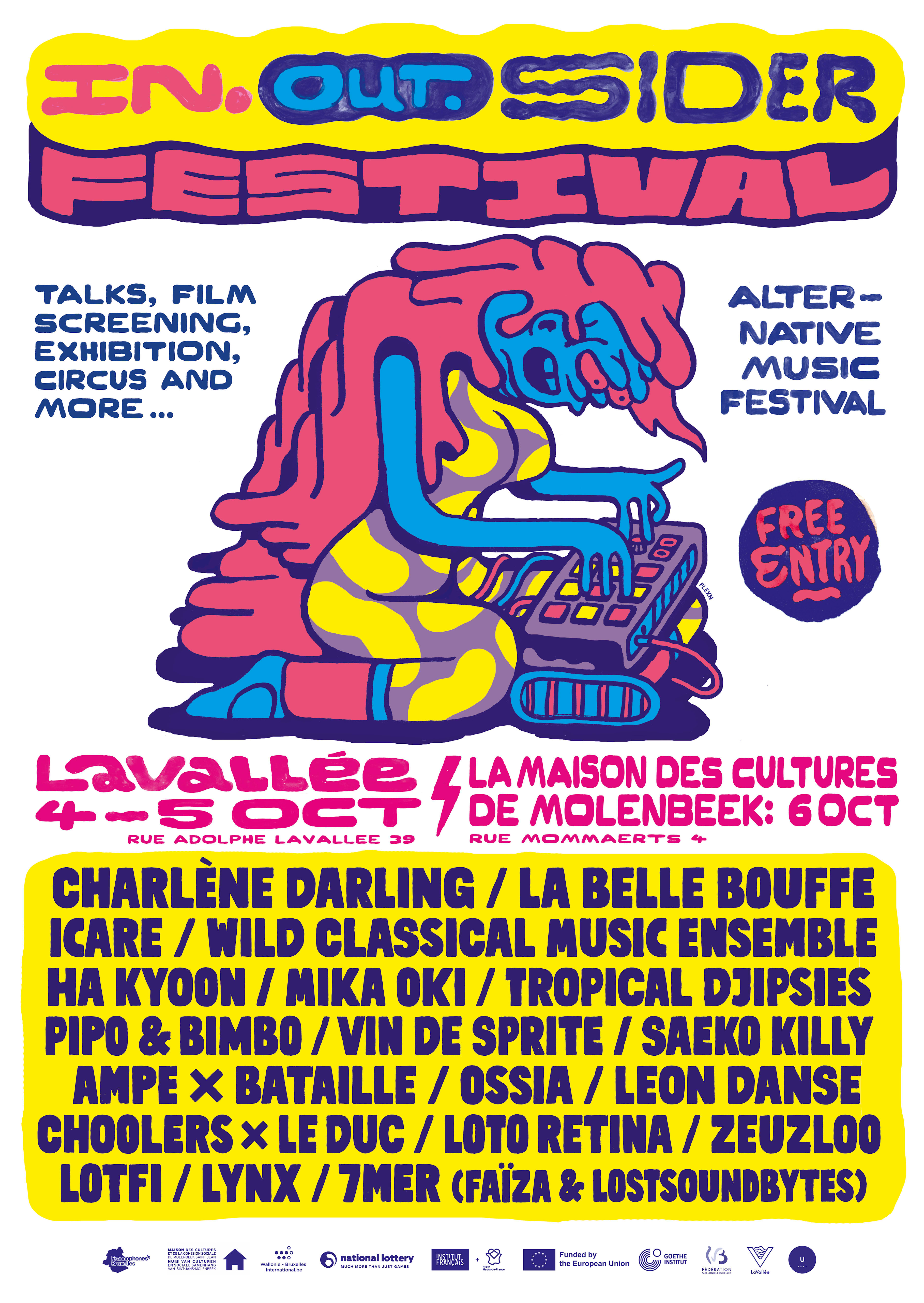 In.Out.Sider Festival 2024 Cover
