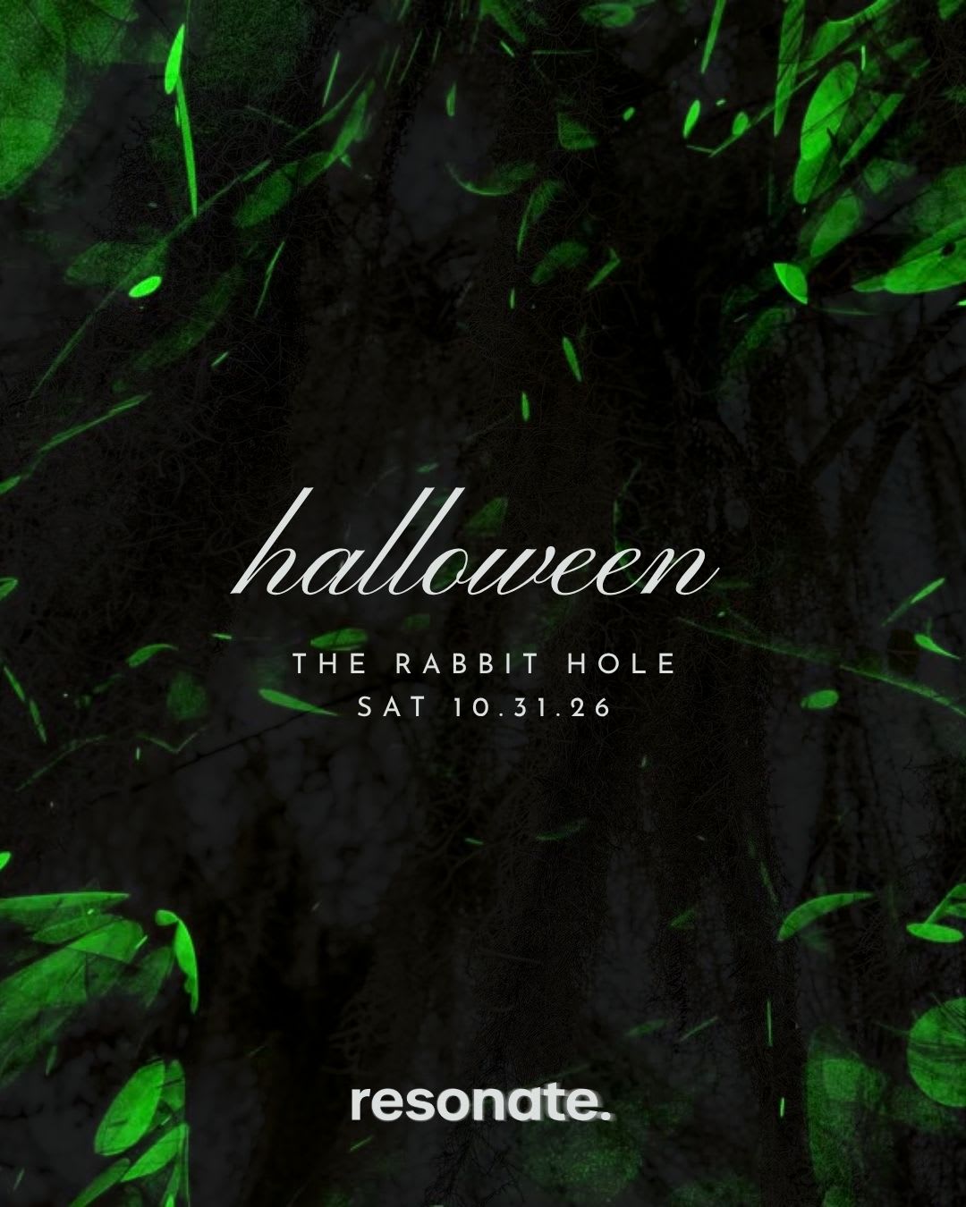 Resonate. Halloween Cover