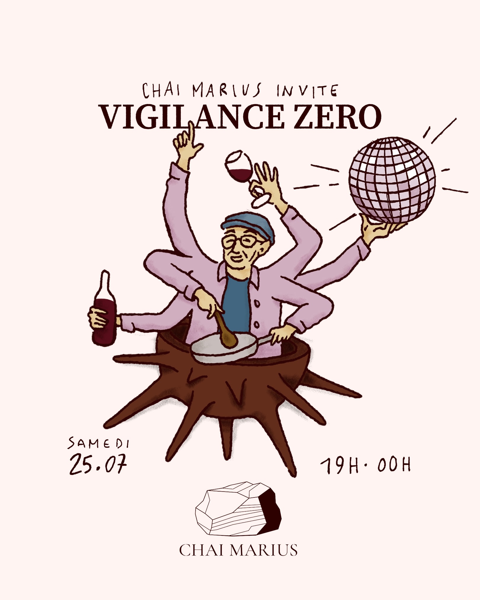 Chai Marius Invite Vigilance Zéro Cover