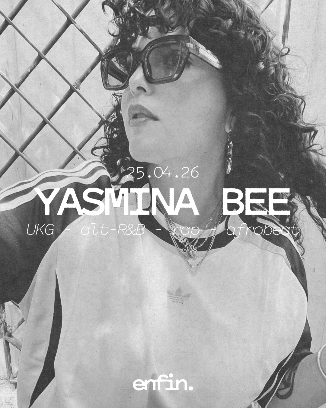 Yasmina Bee @ Enfin. Cover