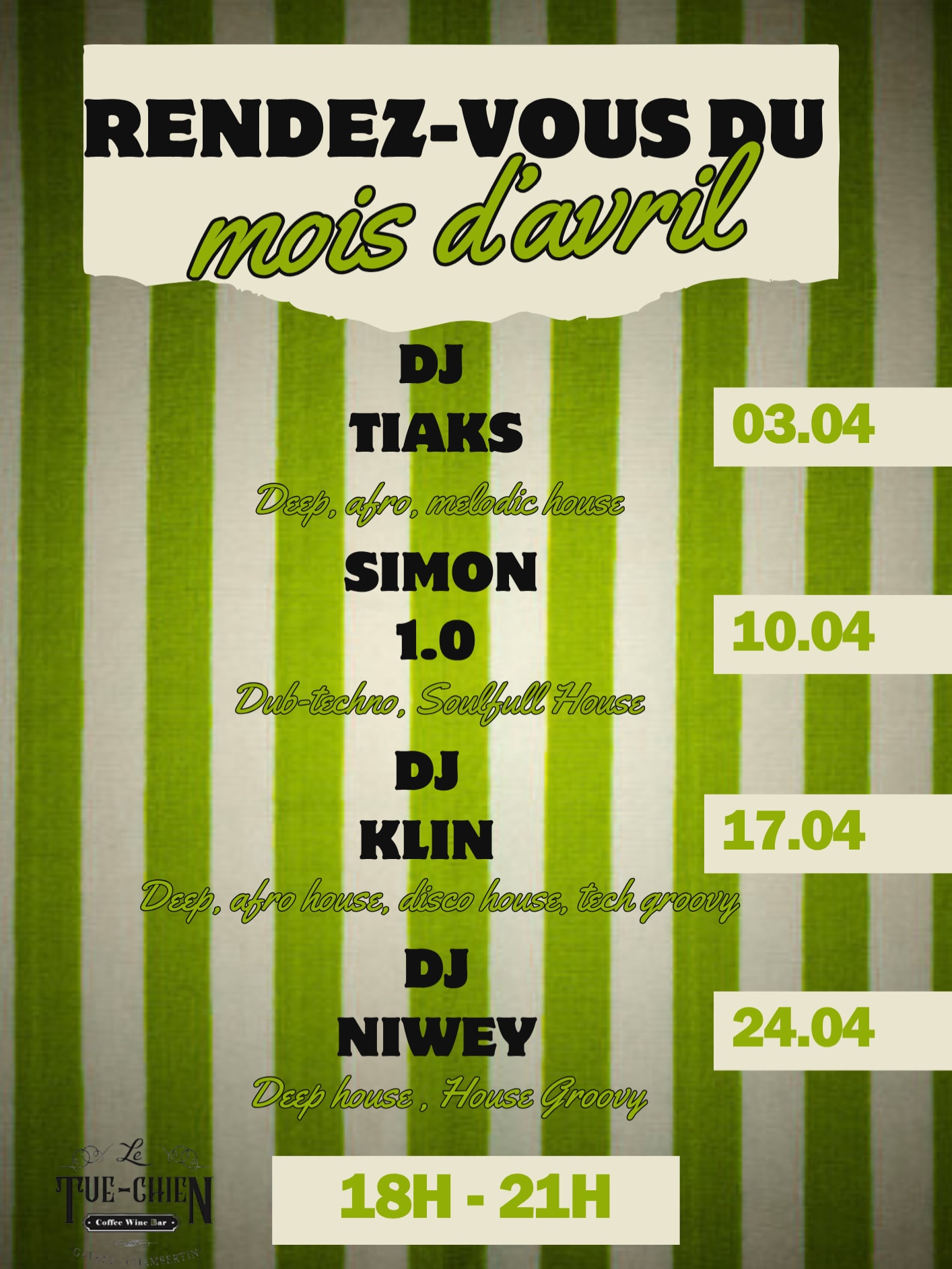 Vendredi Soir Au Bar Cover