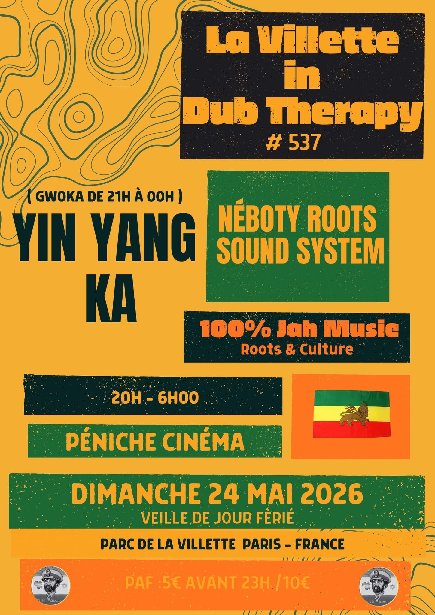 La Villette In Dub Therapy 537# Cover