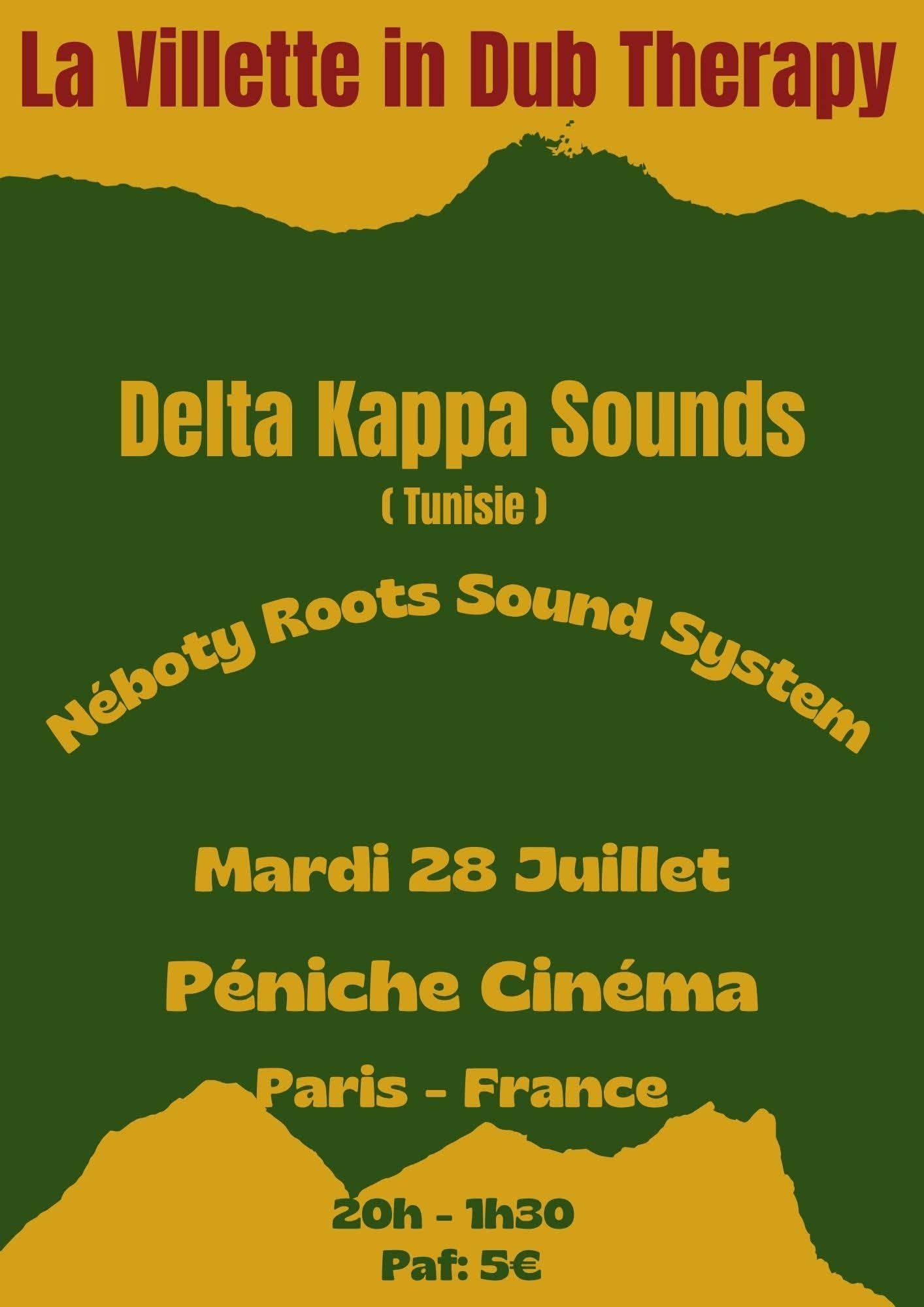 La Villette In Dub Therapy 568 Cover