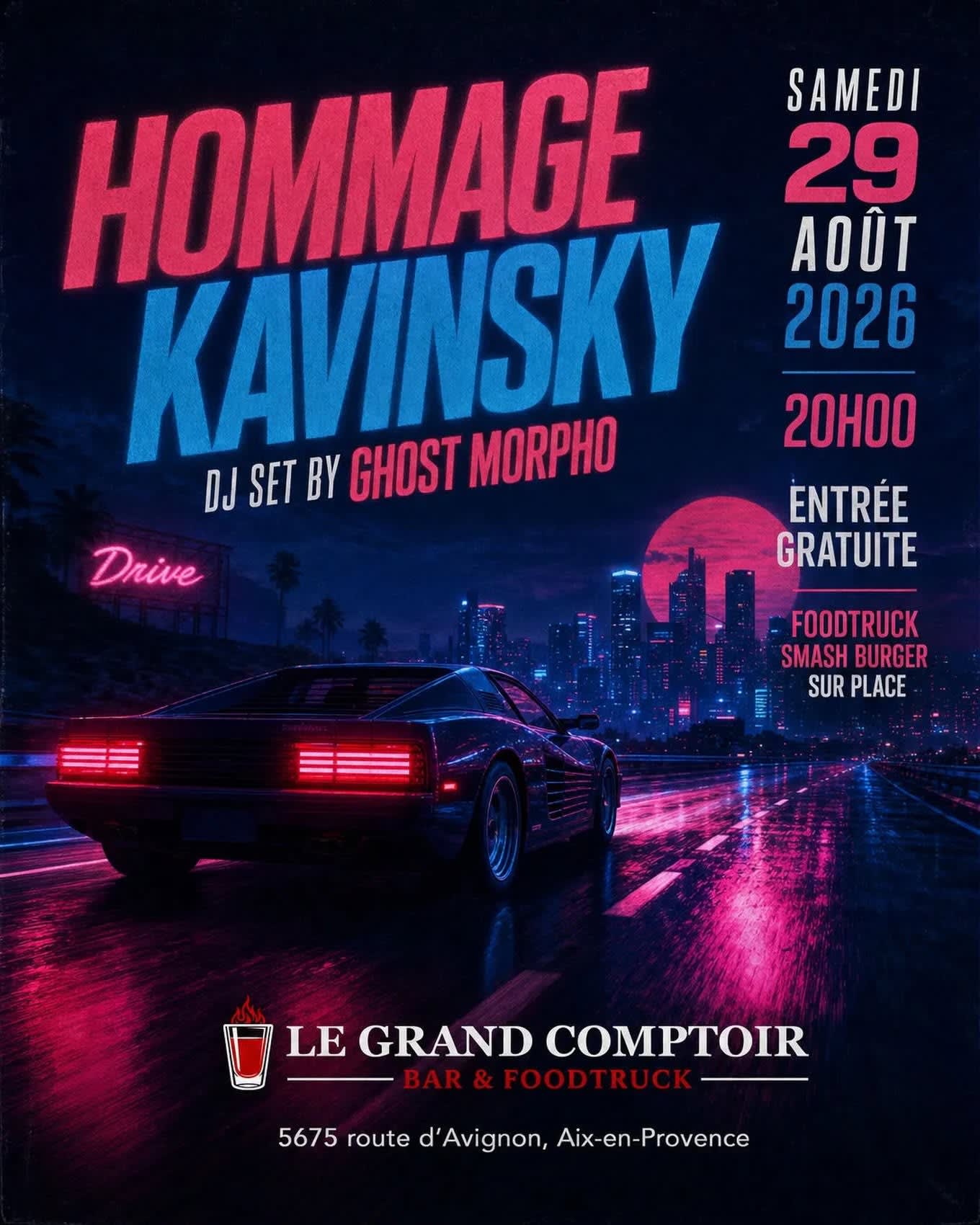 Kavinsky Tribute Cover