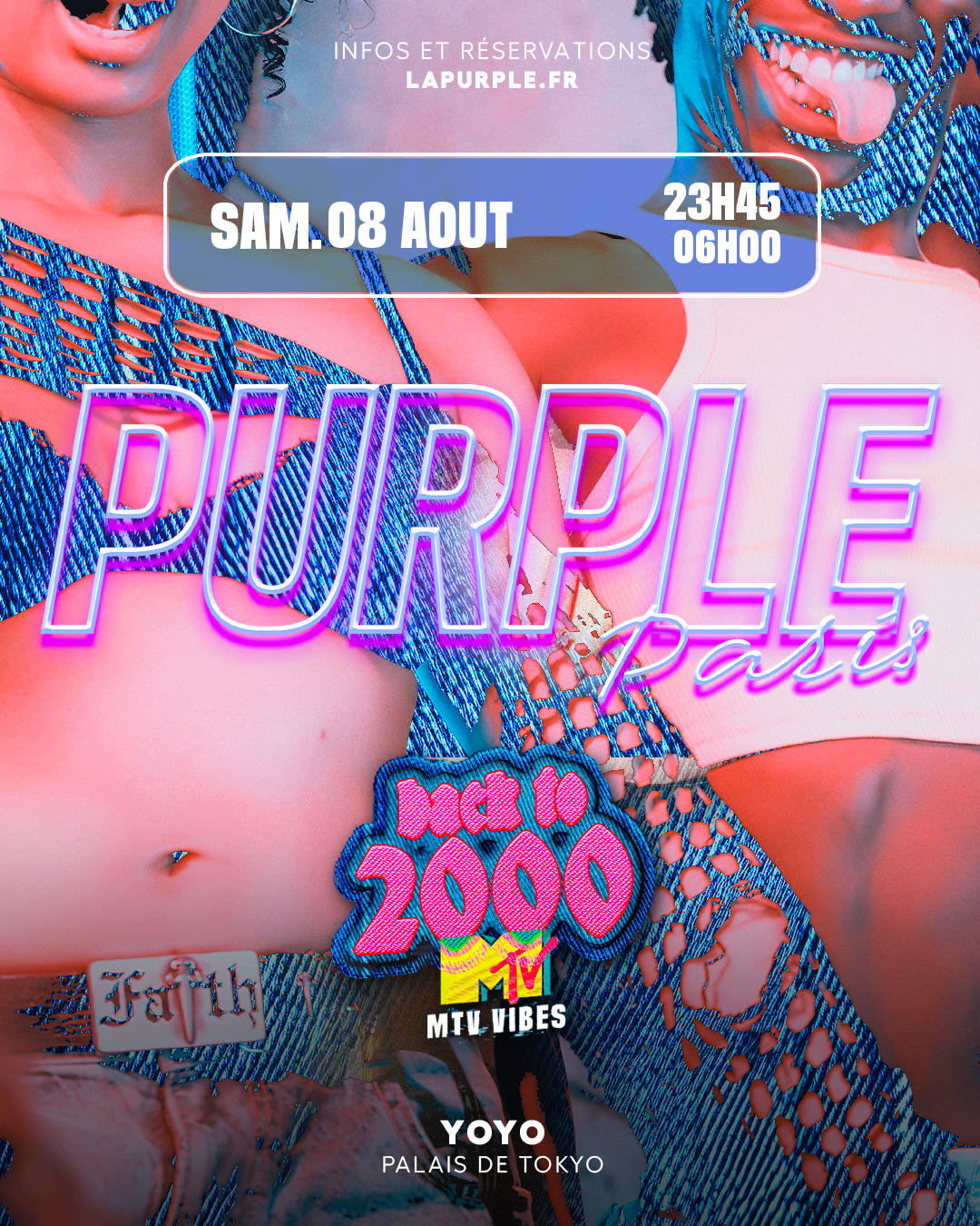 La Purple Paris : Back To 2000's / Mtv Vibes Cover