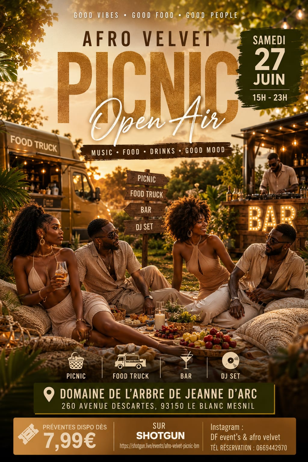Afro Velvet - Picnic Cover
