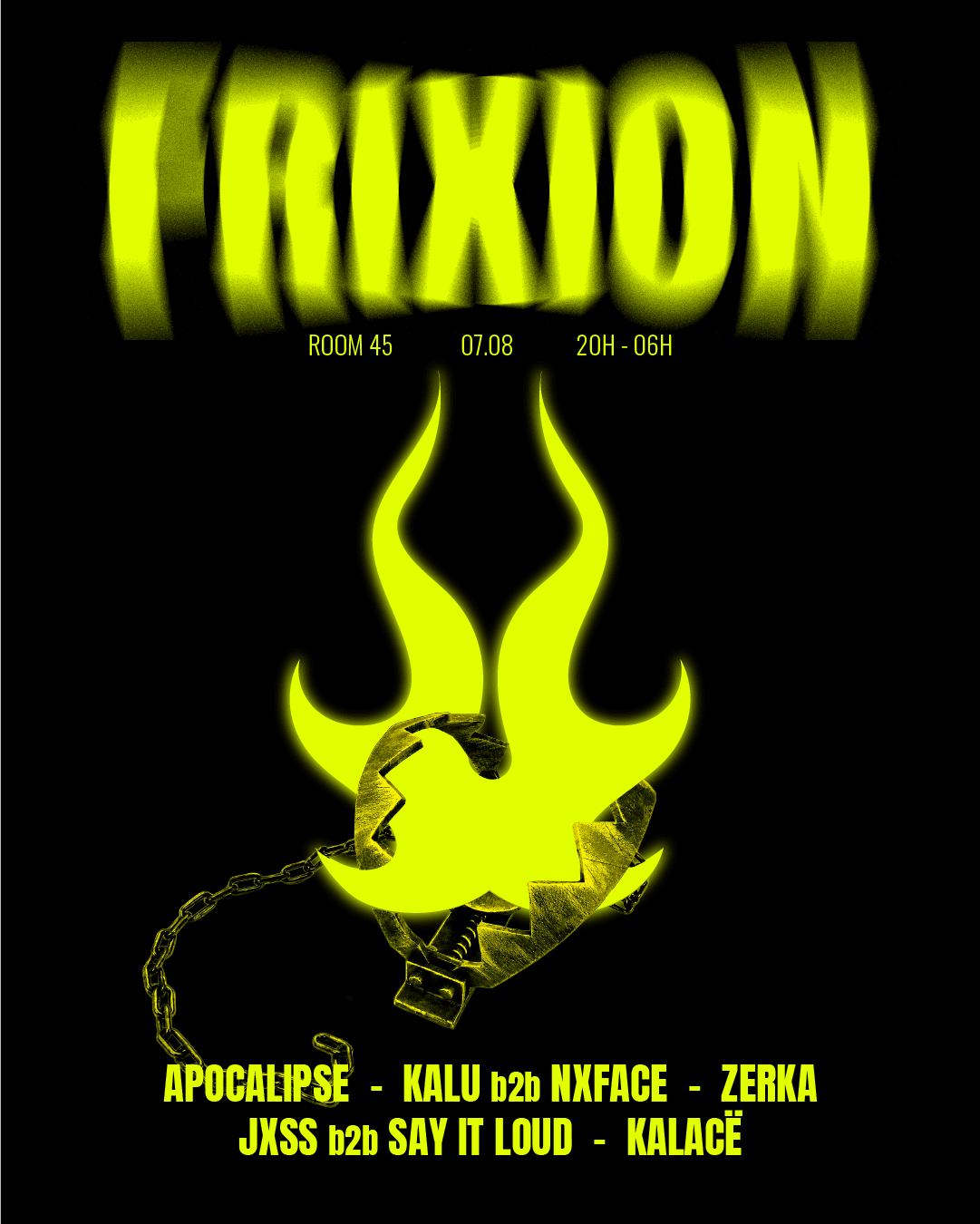 Frixion : Apocalipse, Kalu, Nxface, Zerka... Cover