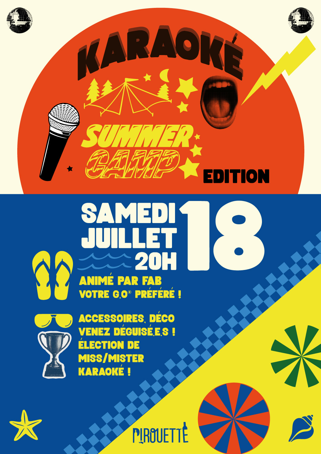 Karaoké ! Edition Summer Camp ! Cover