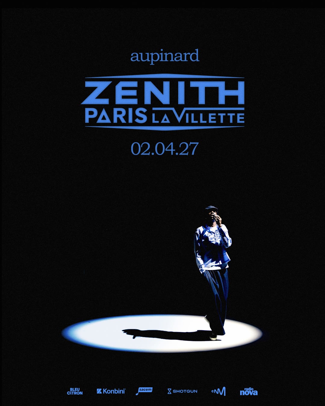 Aupinard Au Zénith Paris - La Villette Cover