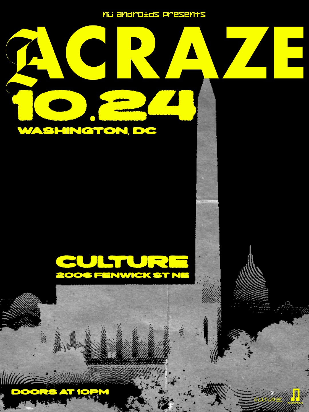 Nü Androids Presents: Acraze Cover