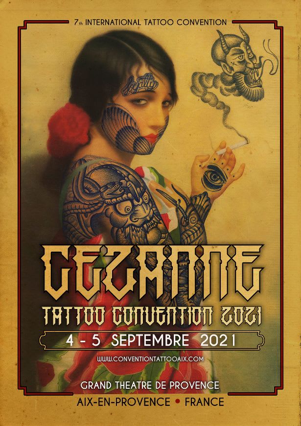[Annulé] Cézanne Tattoo Convention 2021 Cover