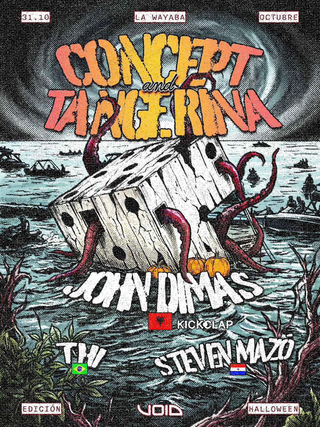 Tangerina And Concept Ed. Halloween C/ John Dimas (Alb) Cover