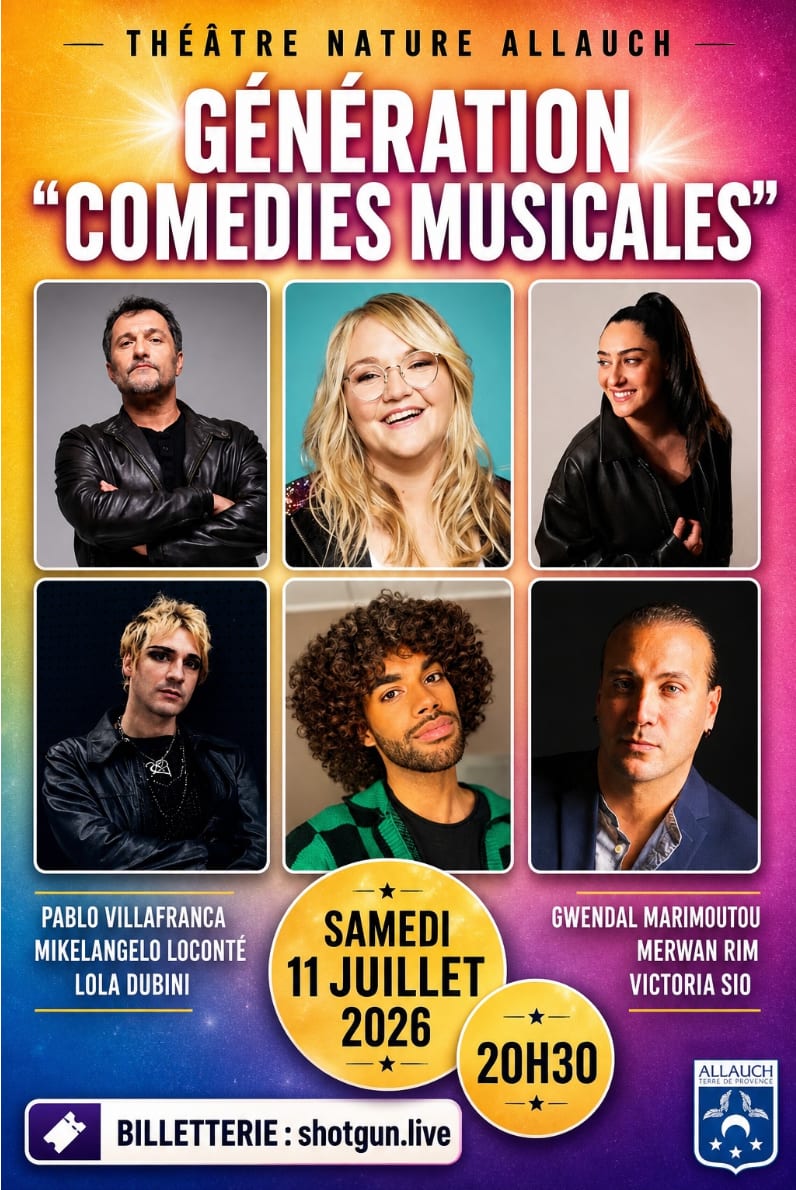 Generation "Comedies Musicales" Cover