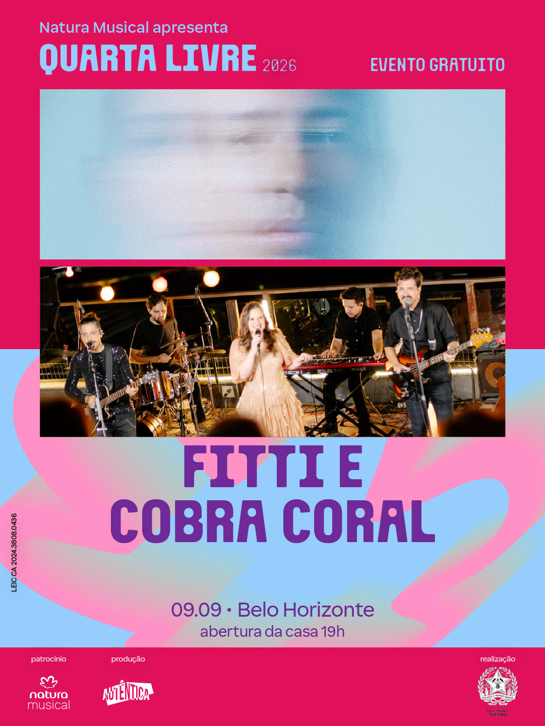 Quarta Livre Apresenta Fitti (Pe) E Cobra Coral (Mg) Cover