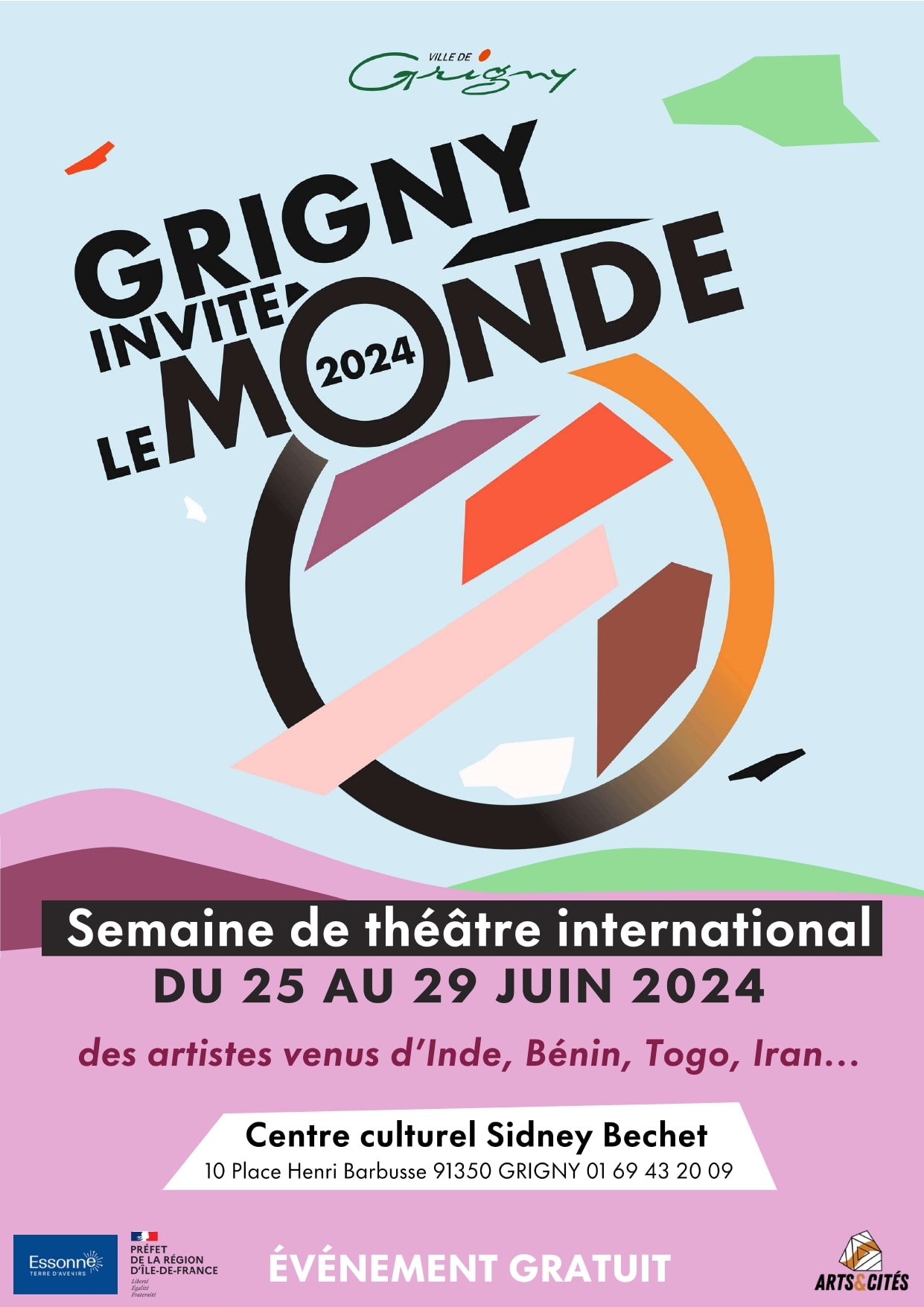 Grigny Invite Le Monde Cover