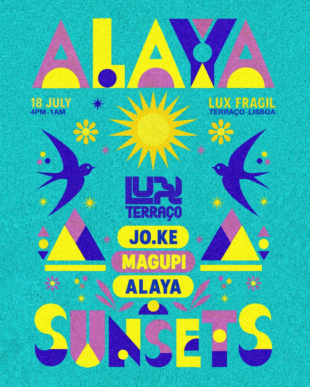 Alaya Sunsets @ Lux Terraço: Jo.Ke & Magupi Cover