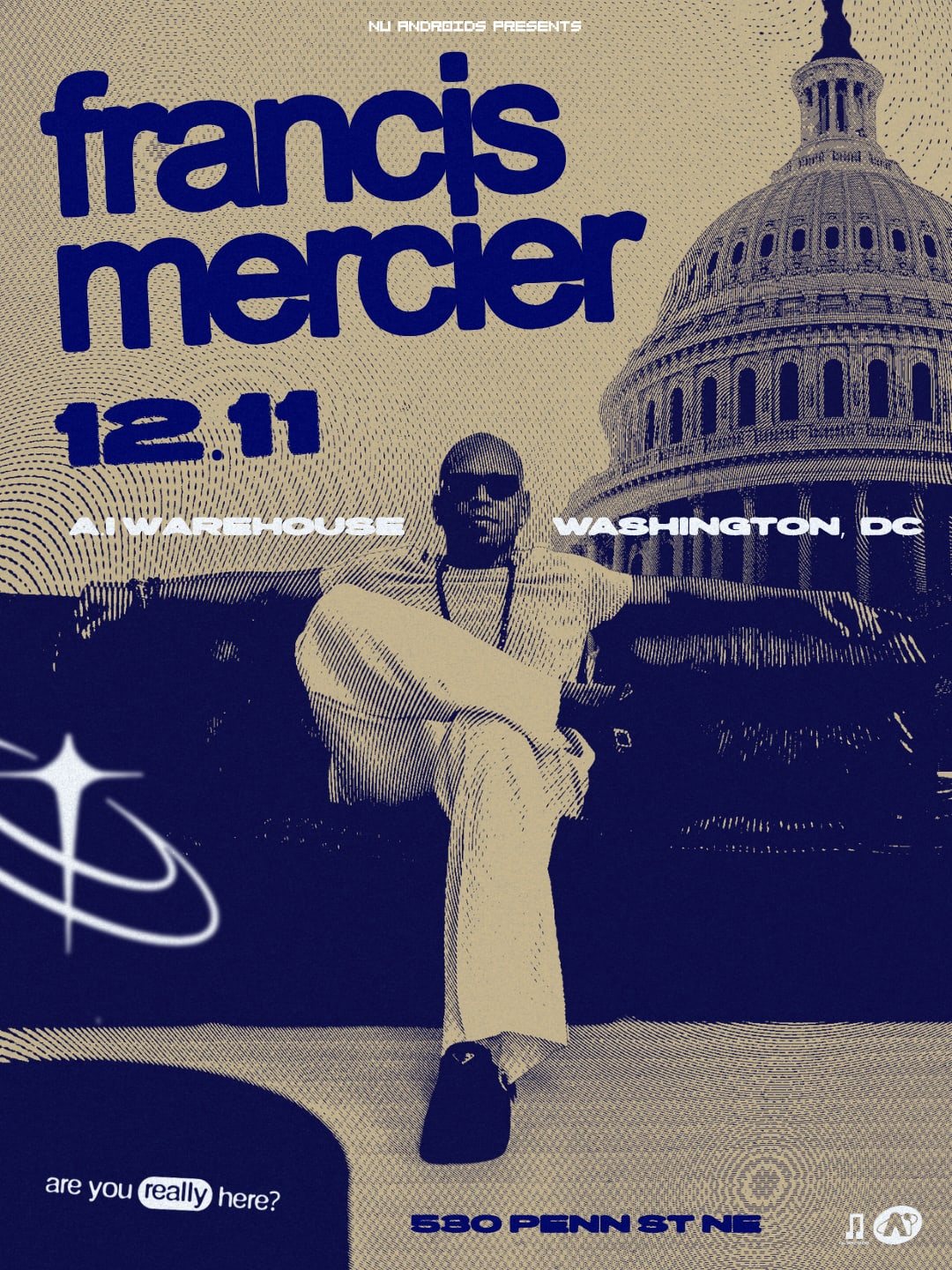 Nü Androids Presents: Francis Mercier Cover