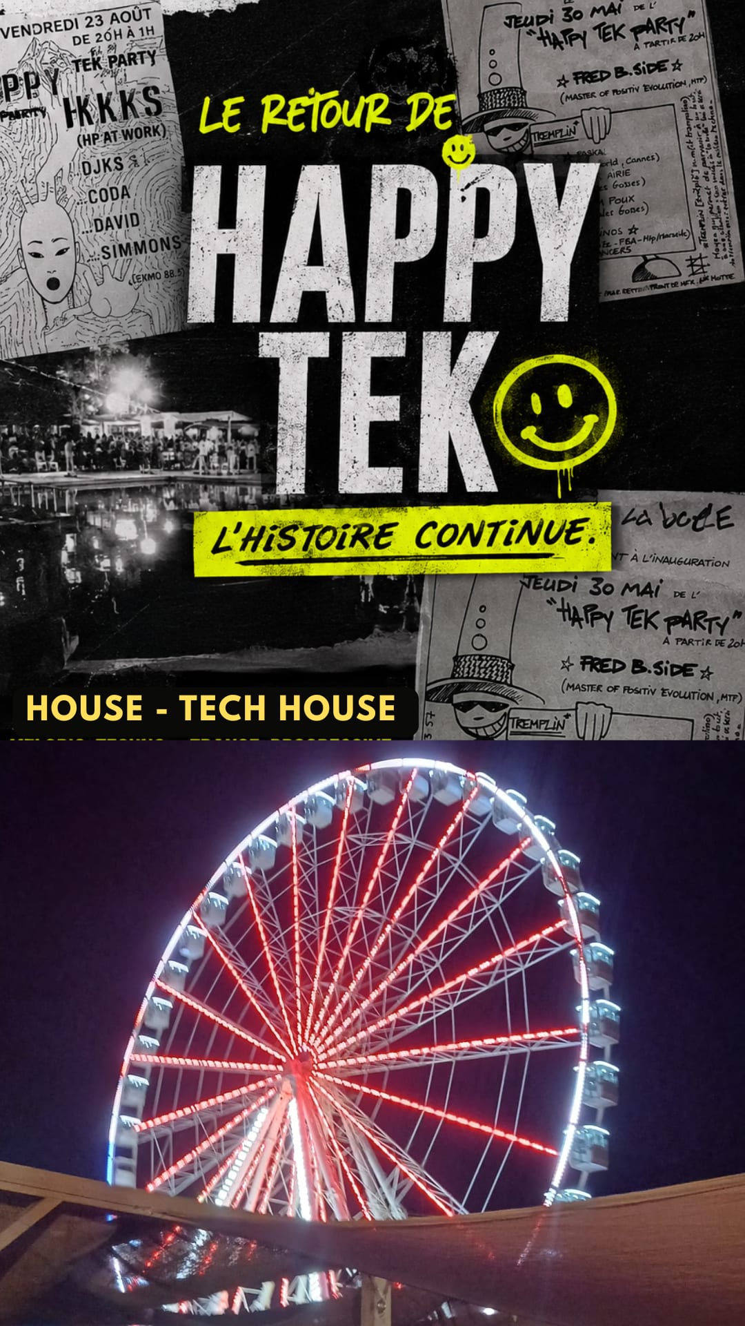 Happy Tek 1 : Open Air Cover