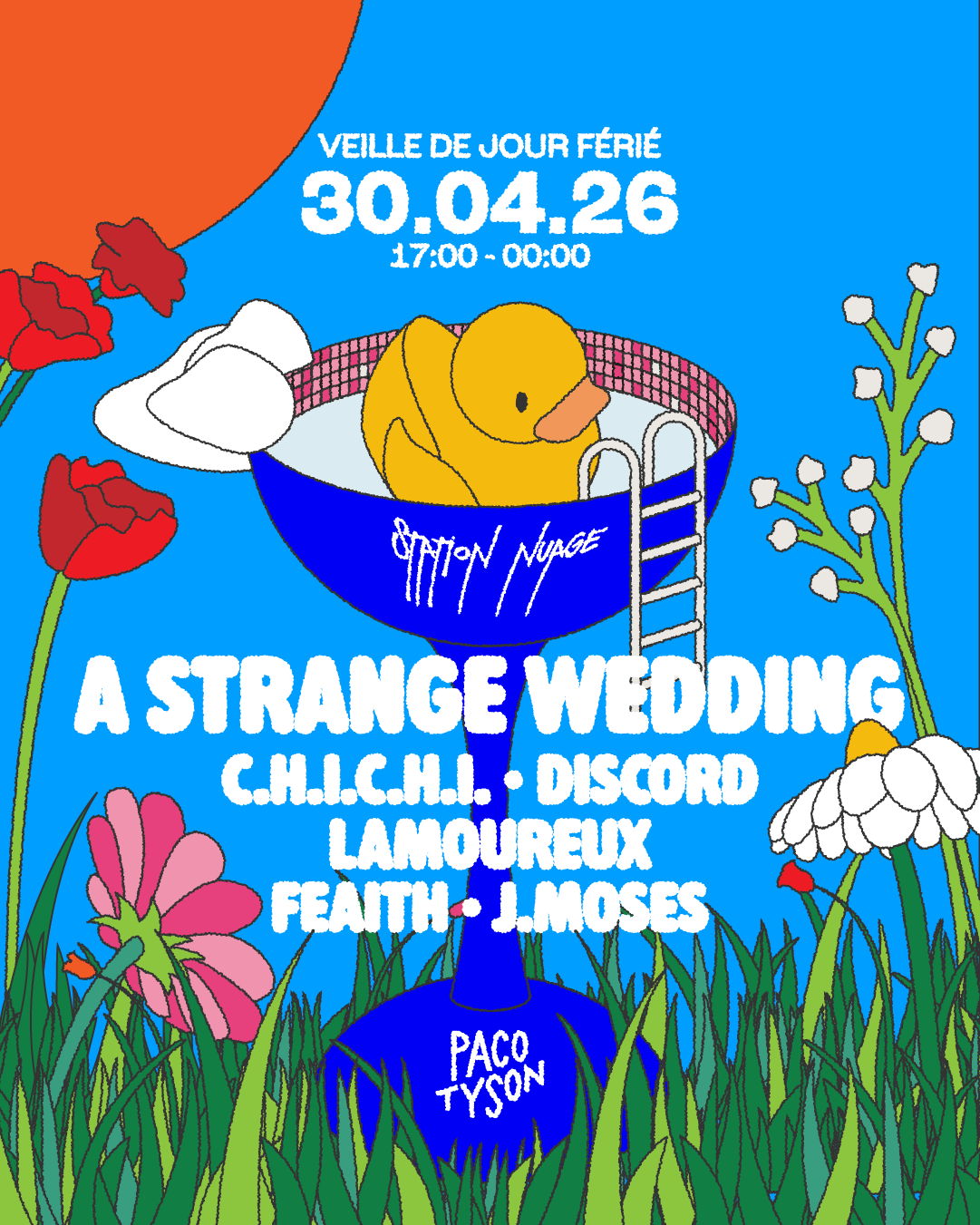 Paco Tyson Open Air (Gratuit) • A Strange Wedding + Locals Cover