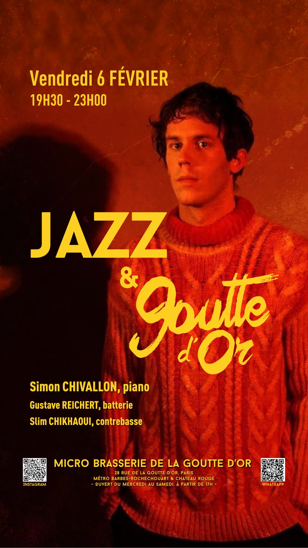 Simon Chivallon Trio À La Goutte D'or Cover