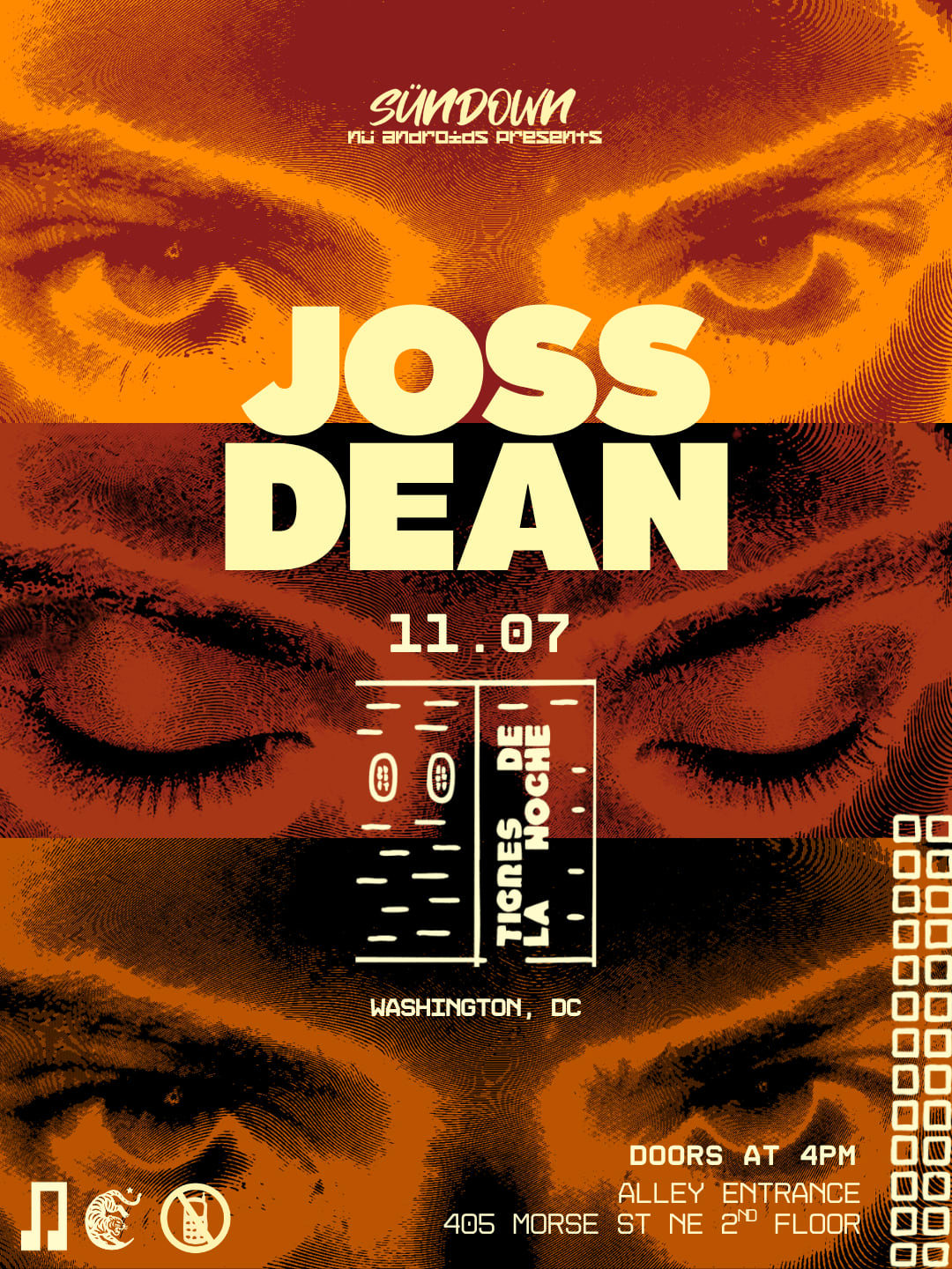 Nü Androids Presents Sündown: Joss Dean Cover