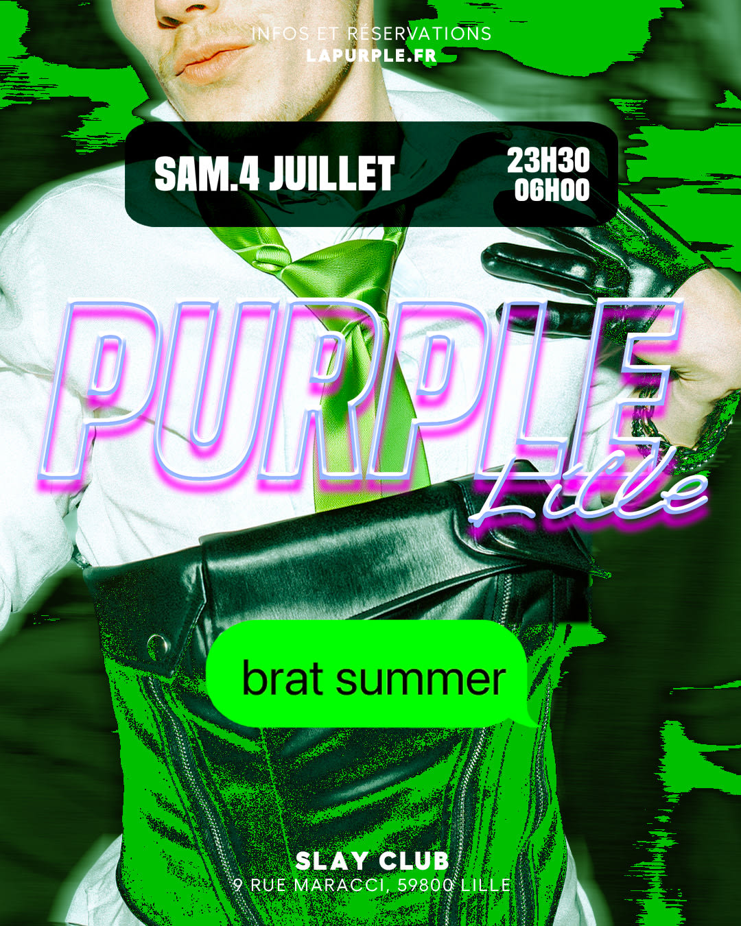 La Purple Lille - Brat Summer Is Back ! Cover